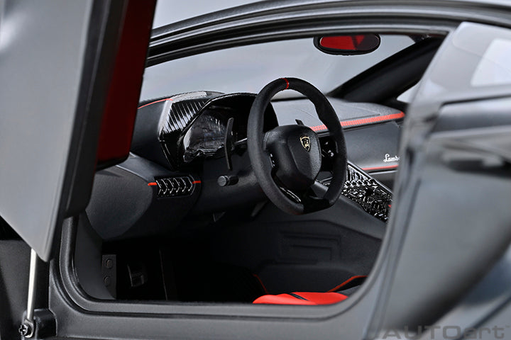 LAMBORGHINI AVENTADOR SVJ (NERO NEMESIS/MATT BLACK)