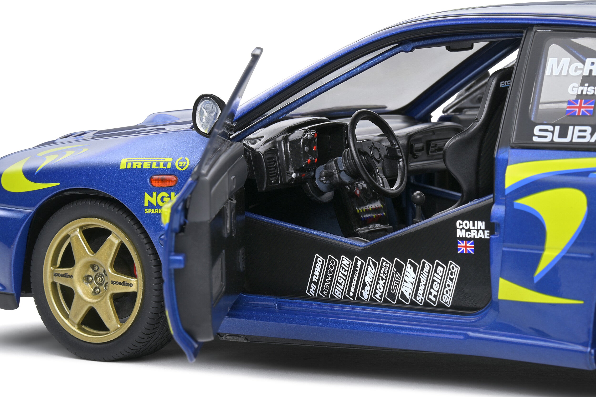 Solido 1:18 Subaru Impeza 22B 1998 Rallye Monte-Carlo #3 MCRAE/GRIST