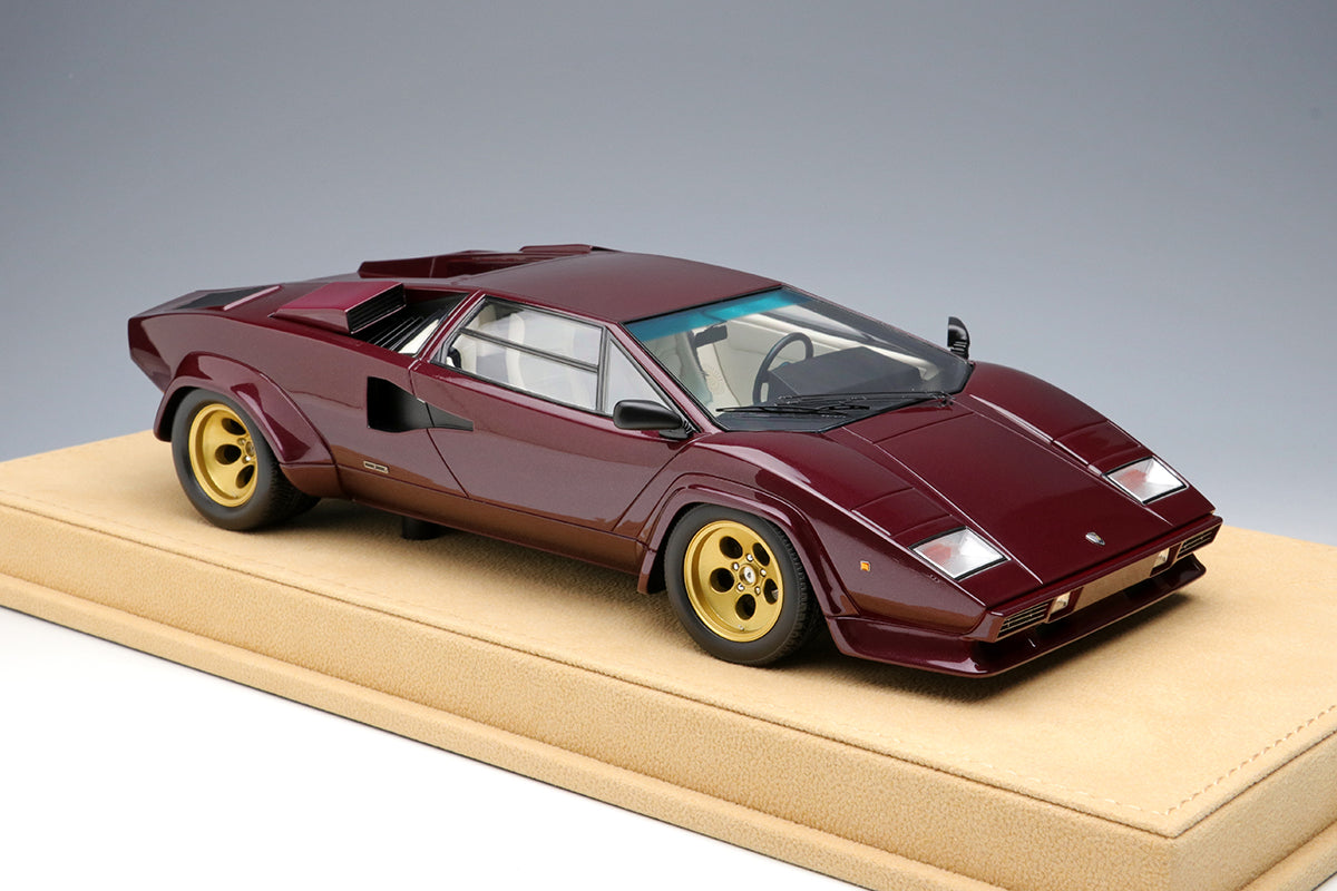 Lamborghini Countach LP5000QV 1985 - metallic deep purple - 1:18