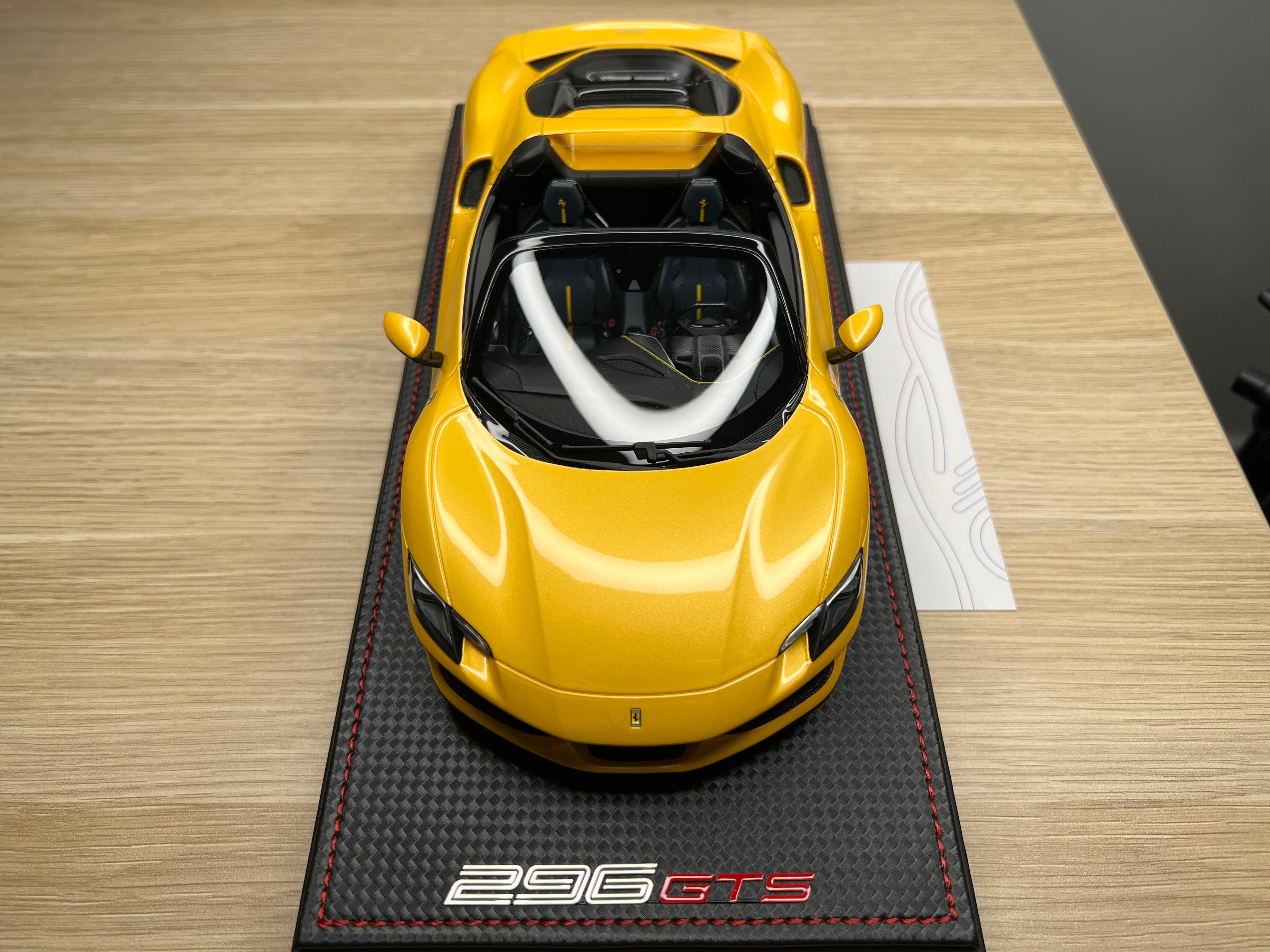 Ferrari 296 GTS - Giallo Tristrato LE25 - 1:18