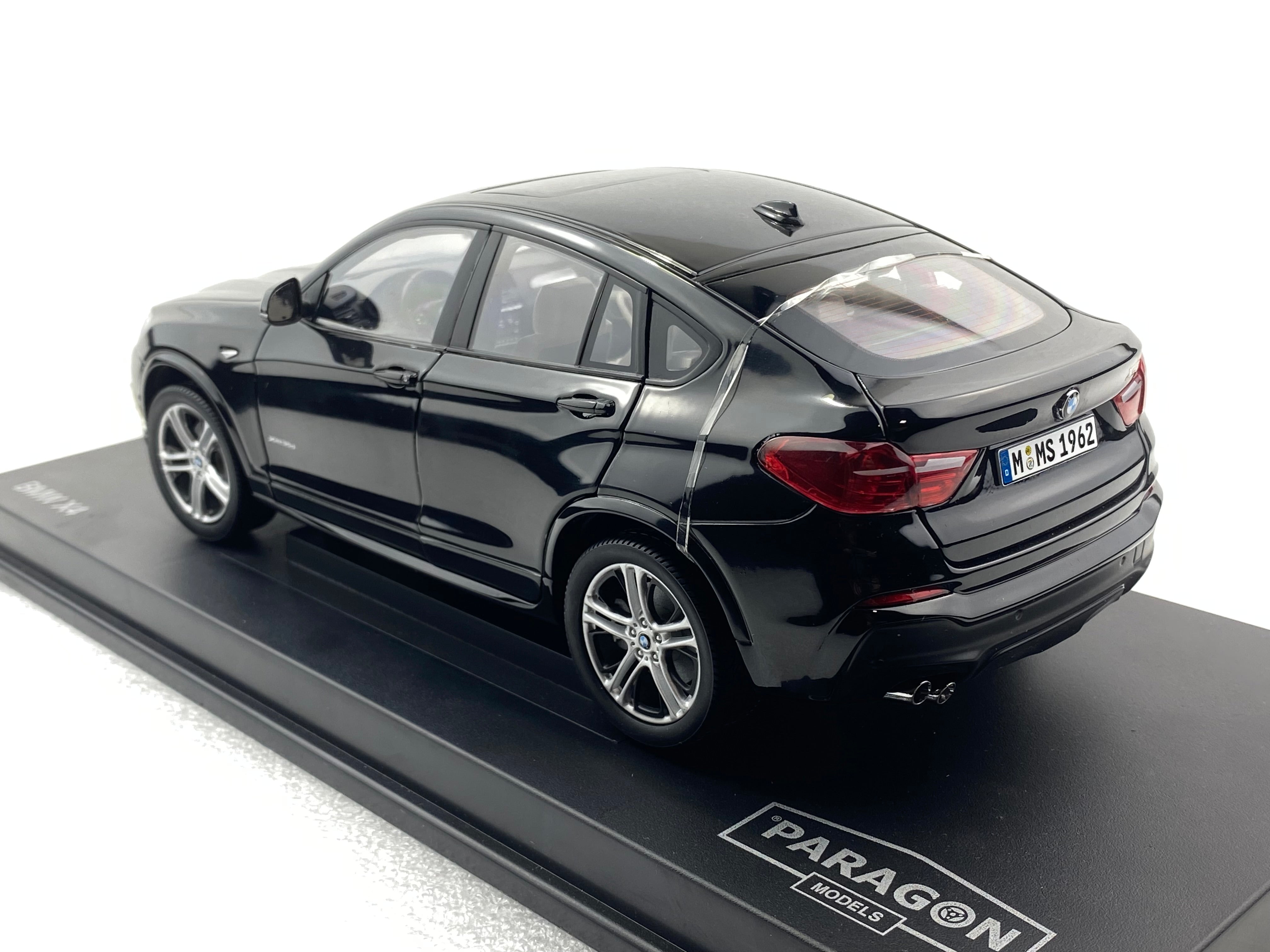 Paragon 1:18 BMW X4 Black PA-97094 (Clearance Final Sale)