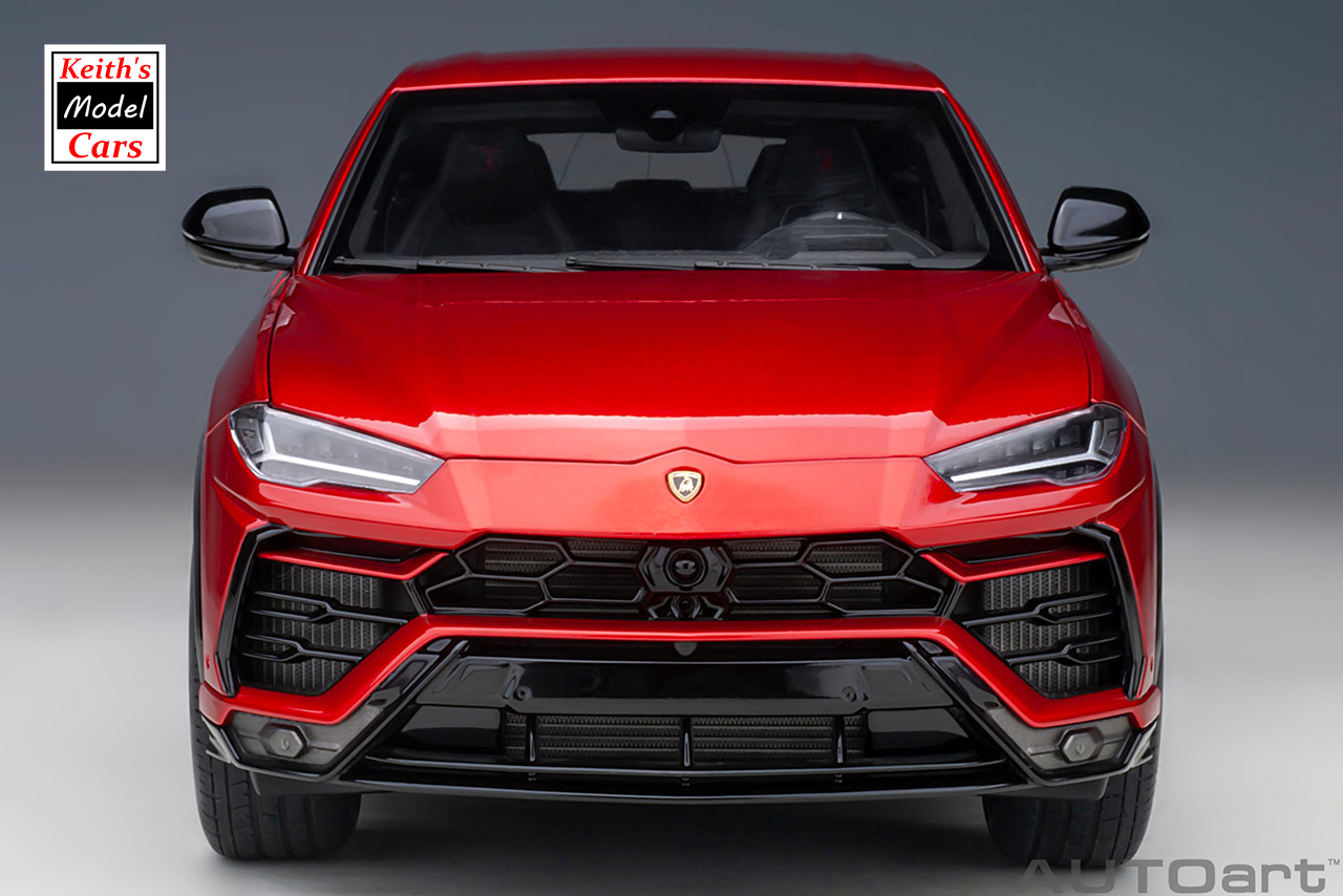 [1/18 Scale] Lamborghini Urus in Rosso Efesto by AUTOart Models