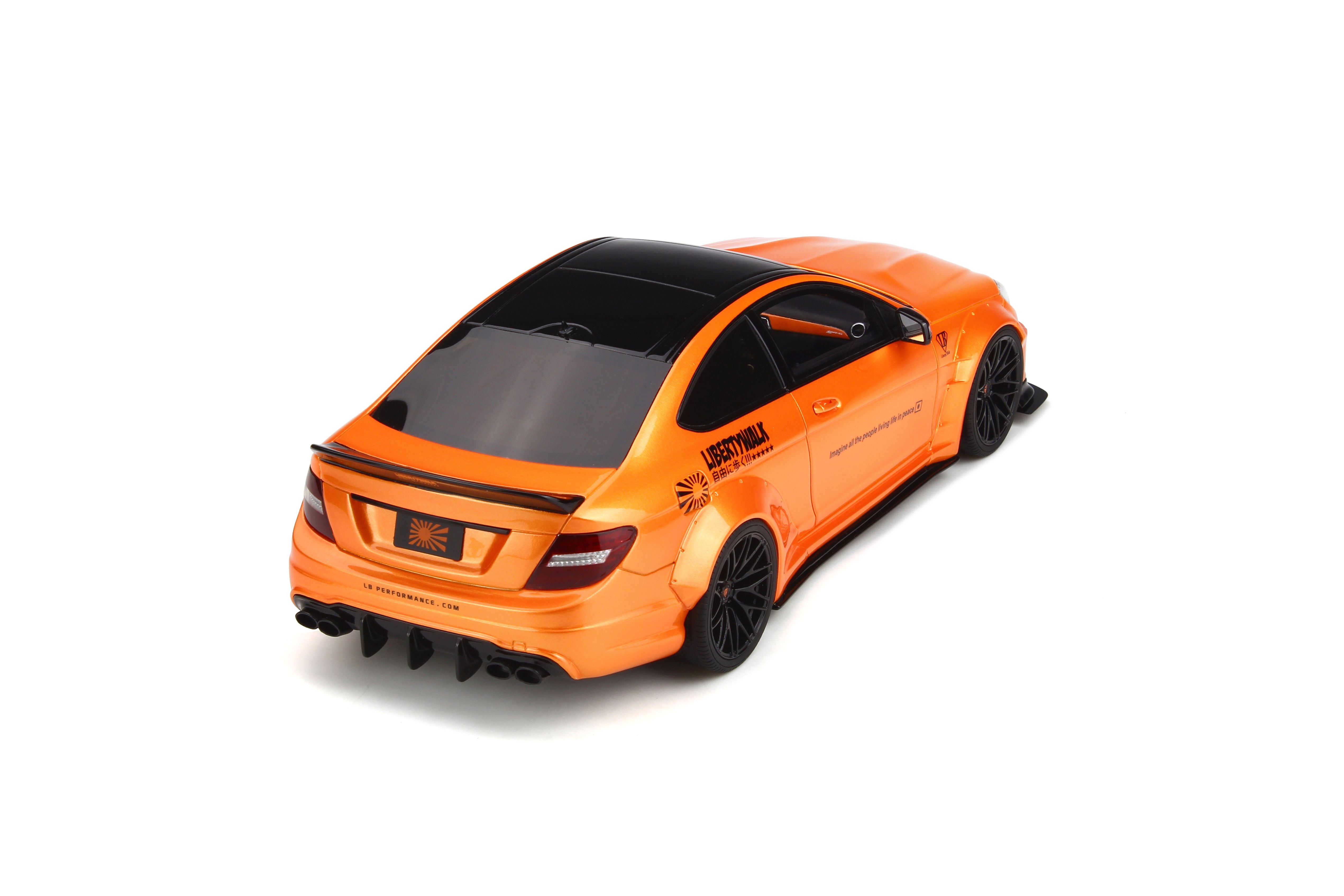 GT Spirit 1:18 Mercedes C63 LB Works 2017 Metallic Orange GT215