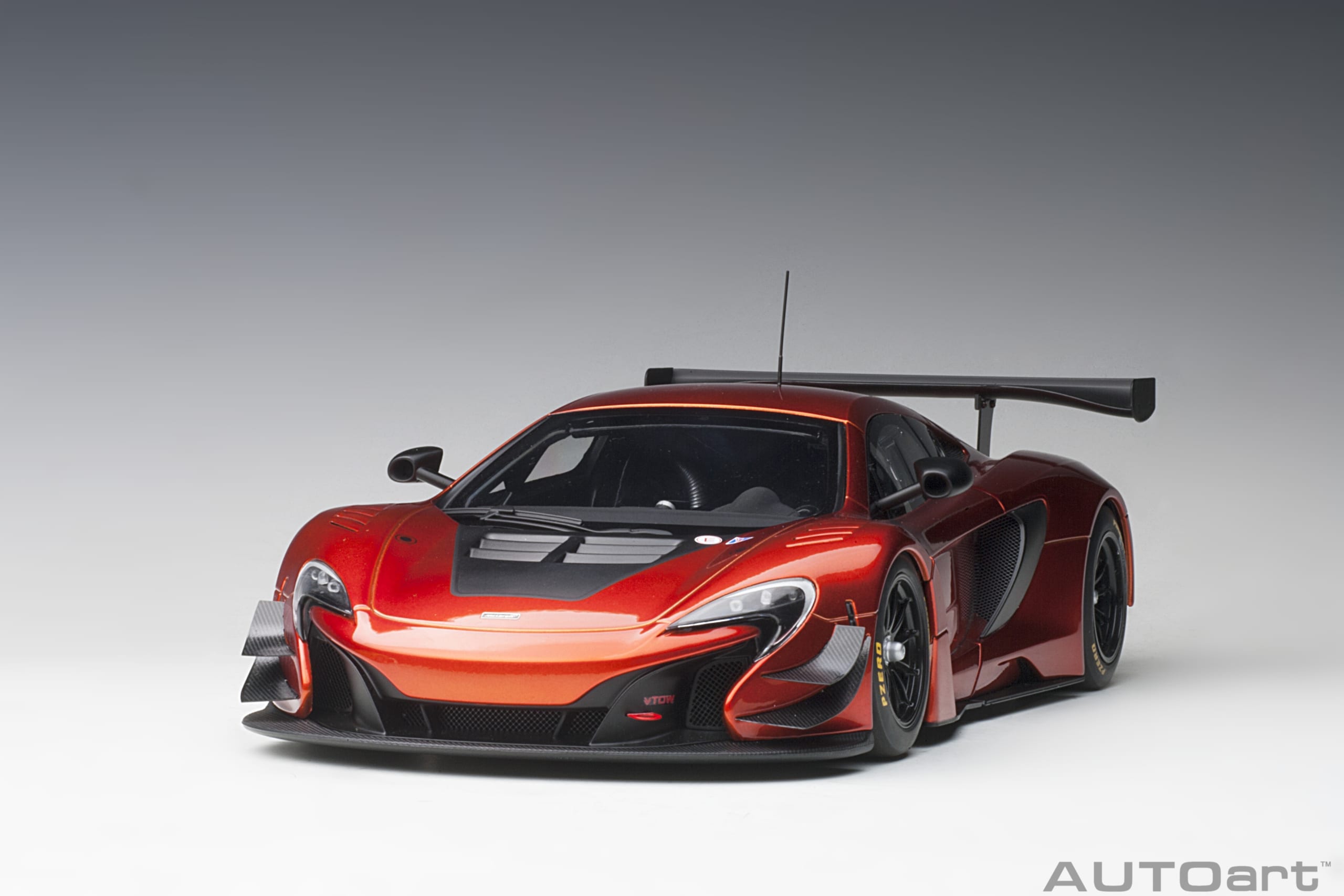 AUTOart 1:18 McLaren 650S GT3 Plain Body Version (Volcano Orange) 81642