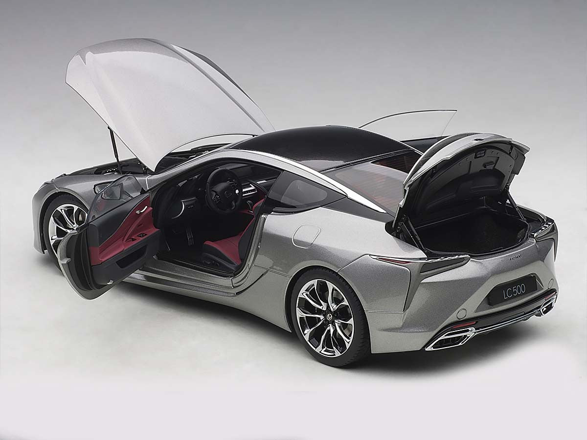 AUTOART 1/18 LEXUS LC500 SONIC TITANIUM METALLIC 78871