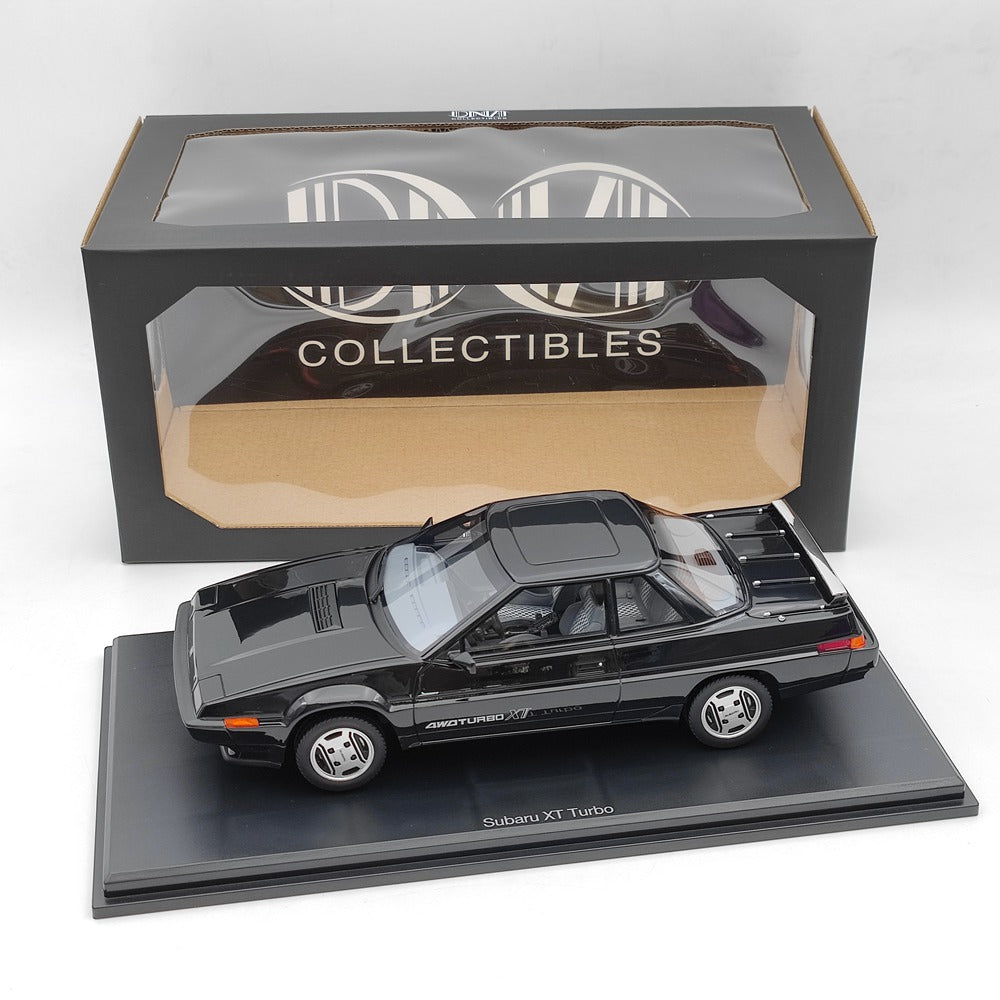 DNA Collectibles 1/18 Subaru XT Turbo 4WD 1985 DNA000141 Resin Model Car Black Toy Gift