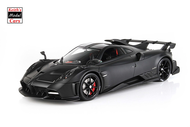 [1/18 Scale] Pagani Imola in Matte Black by BBR Models