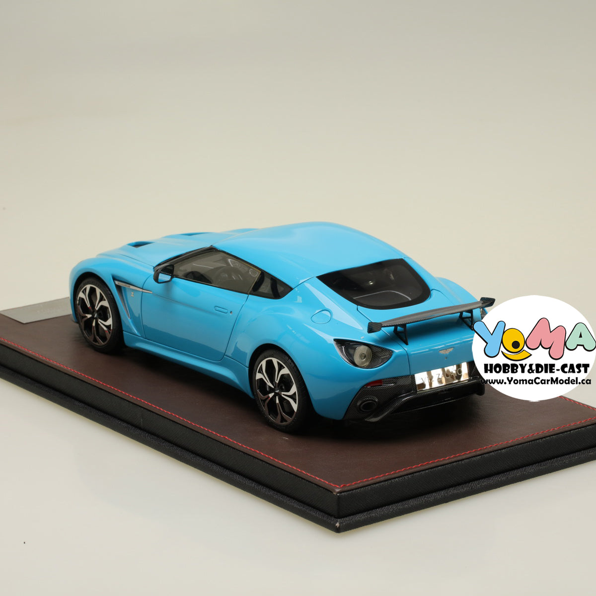 Frontiart 1/18 Aston Martin V12 Zagato Open Tiffany Blue FA009-33