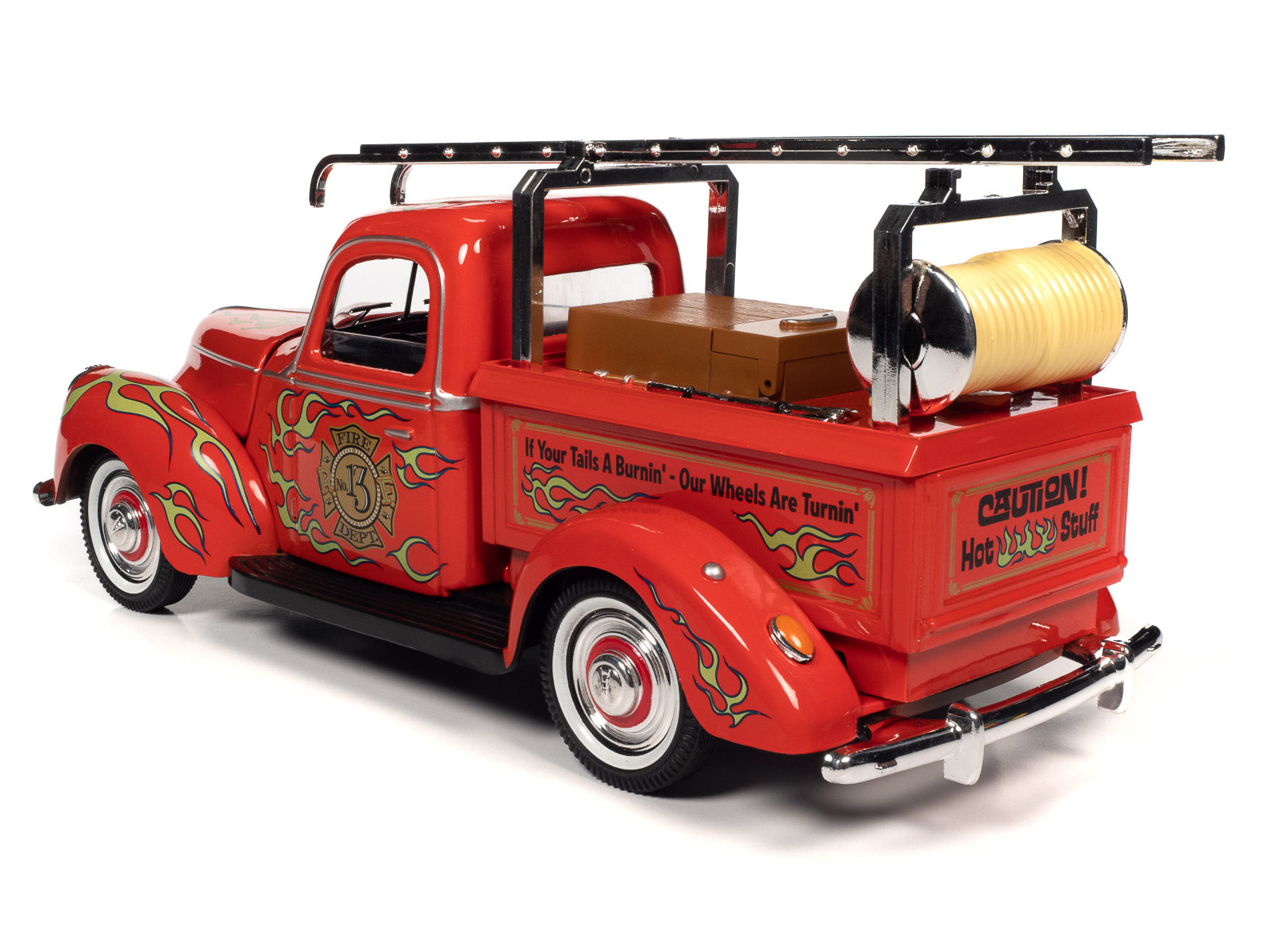 Rat Fink Fire Truck w/Resin Figure 1:18 Scale