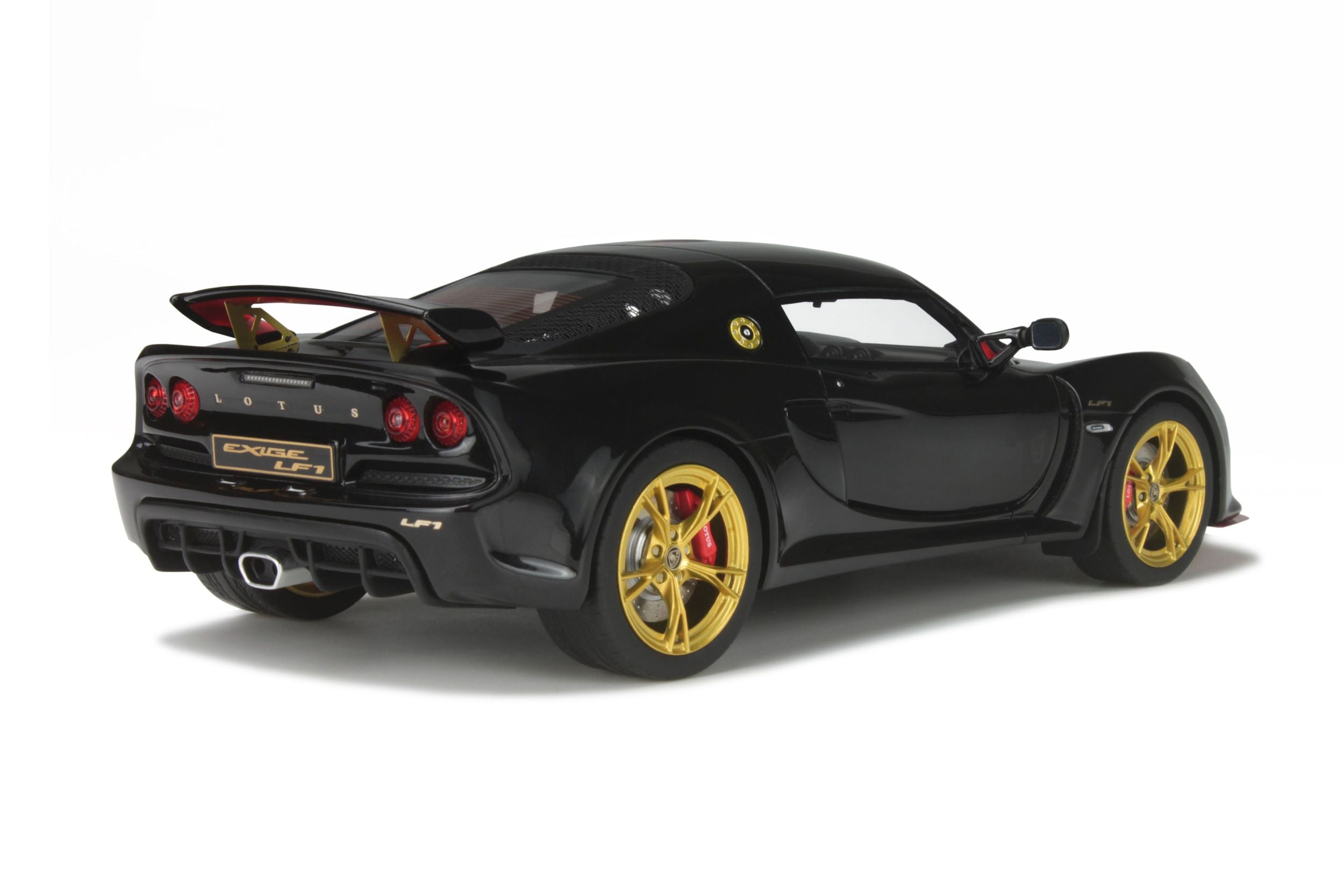 GT Spirit 1:18 Lotus Exige S3 LF1 Motorsport Coupe Black GT087