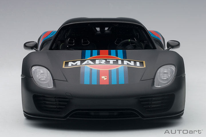 PORSCHE 918 SPYDER WEISSACH PACKAGE (BLACK/MARTINI LIVERY)