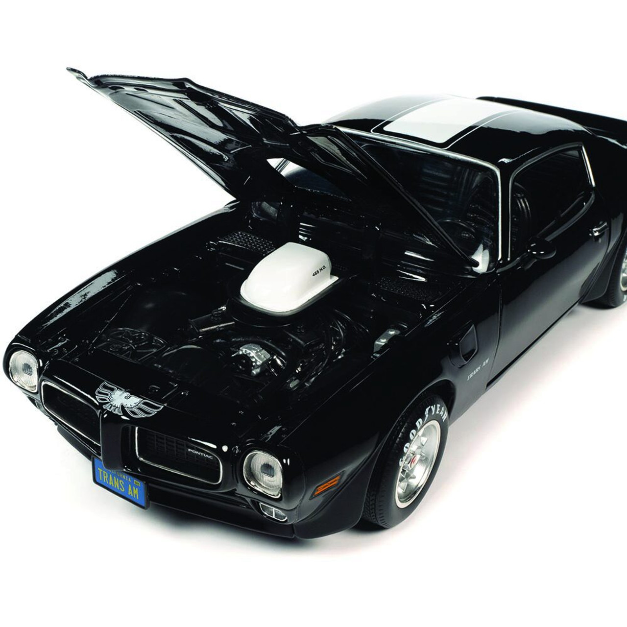 1972 Firebird Trans Am (Class of 1972) - Starlight Black 1:18 Scale Diecast Replica Model