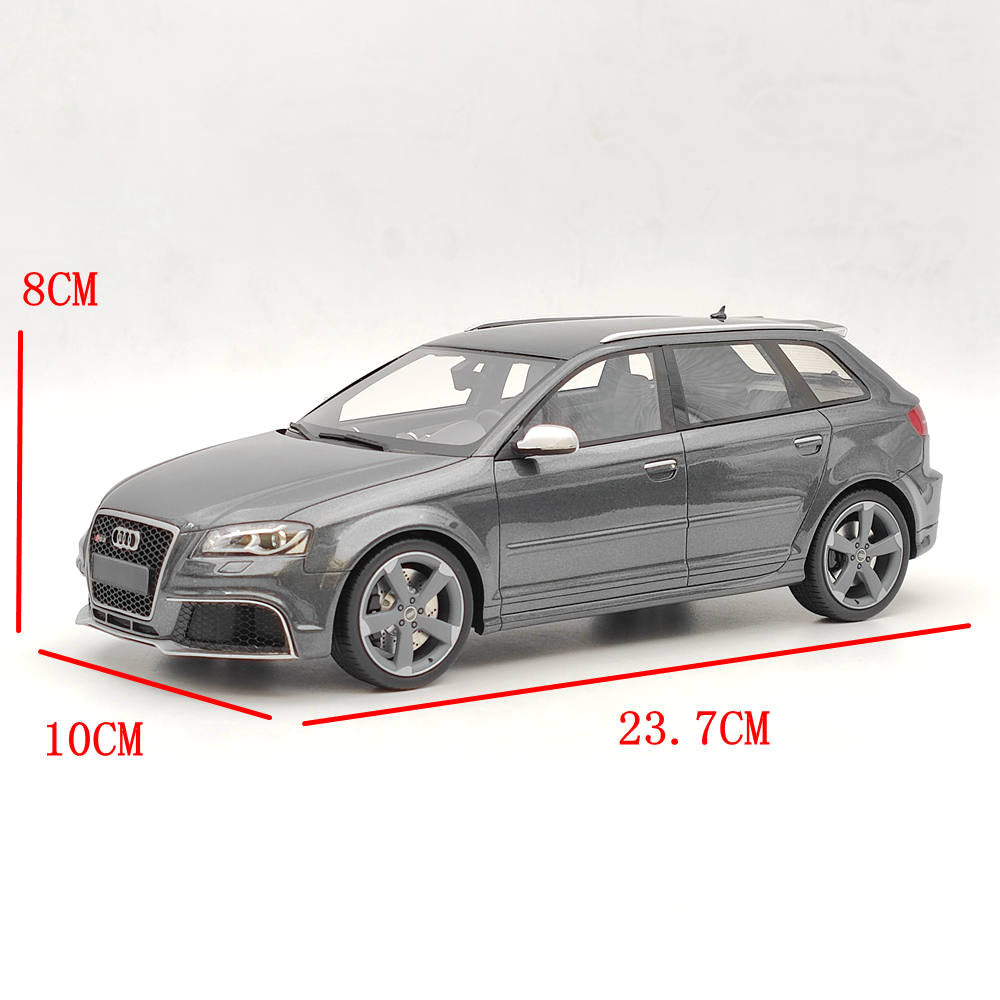 DNA Collectibles 1/18 Audi A3 RS3 8P Sportback 2011 DNA000103 Resin Model Grey Toy Car Gift