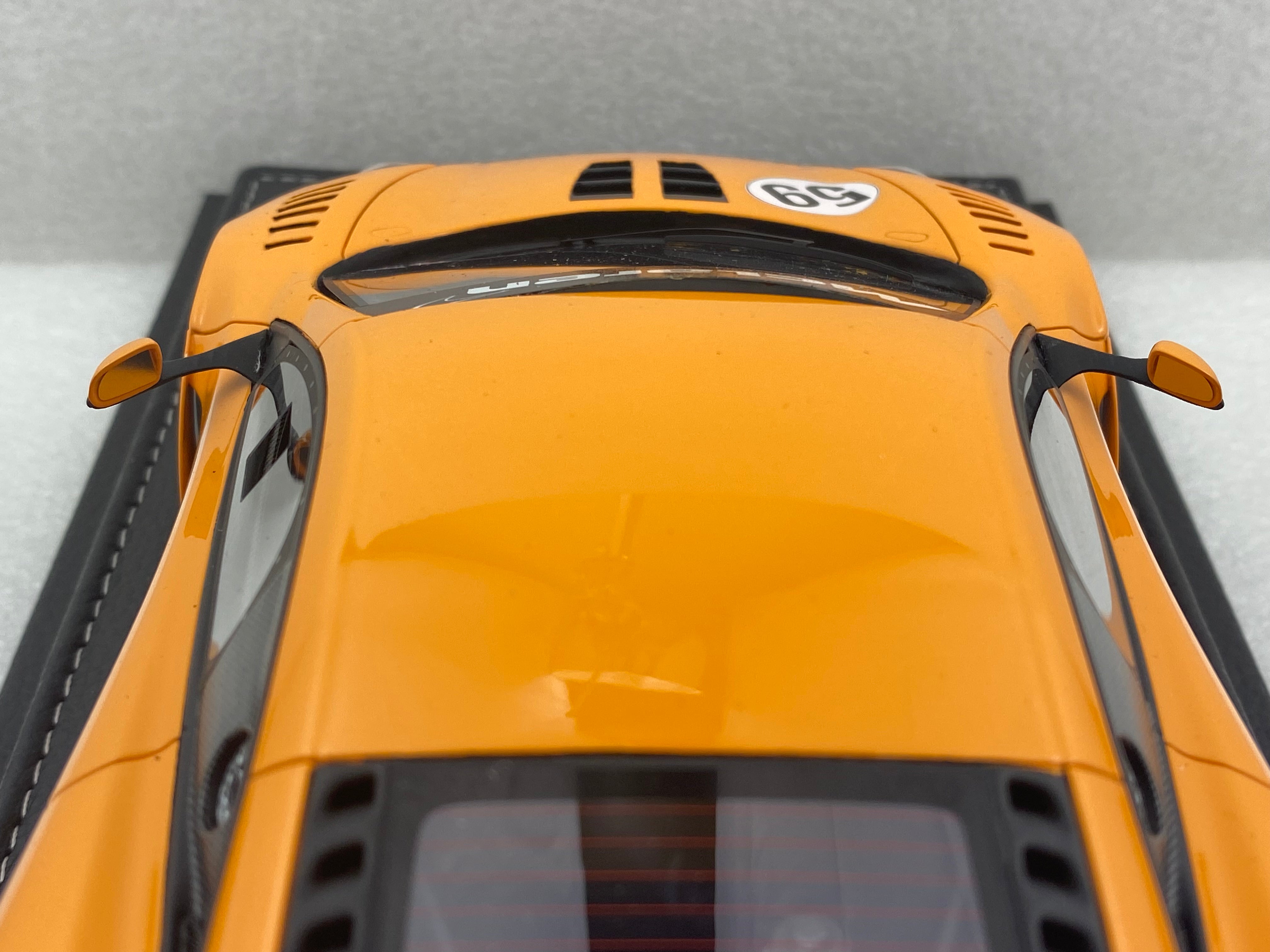 Peako 1:18 2011 McLaren MP4-12C GT3 #59 Orange 1804OR (Clearance Final Sale)