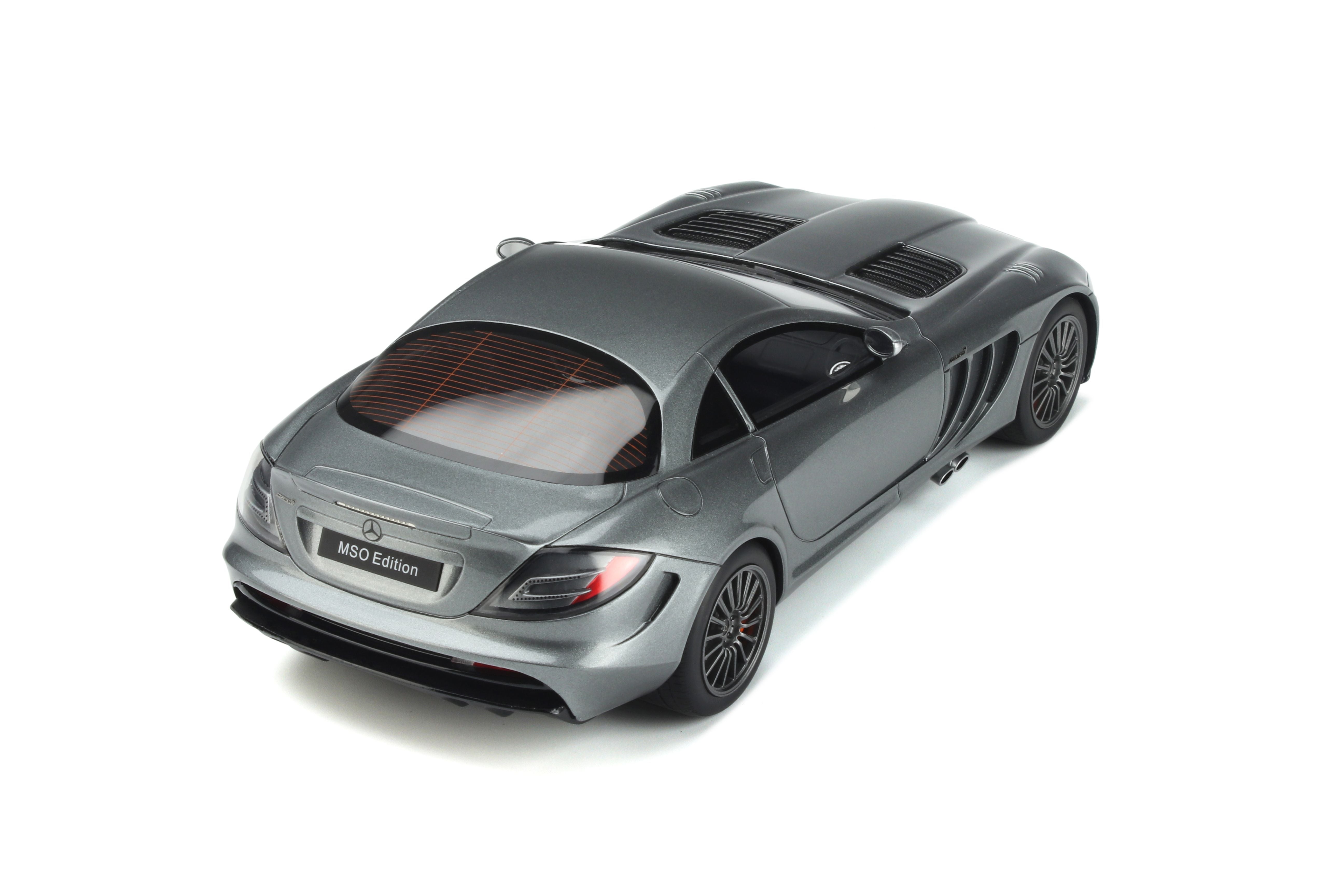 GT Spirit 1:18 2010 Mercedes-Benz SLR MSO Edition Selenite grey GT365
