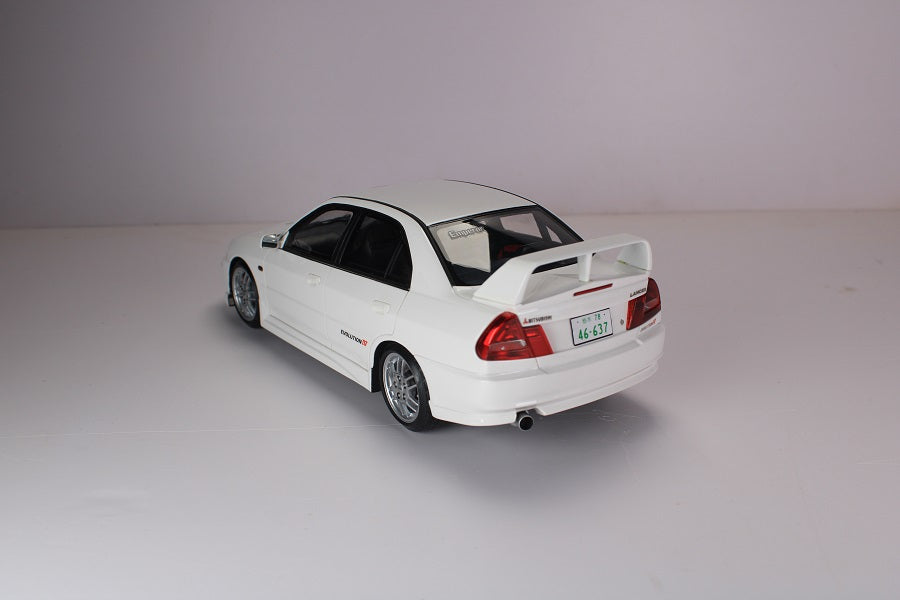 *PREORDER* Pop Race 1/18 Mitsubishi Lancer EVO IV in White