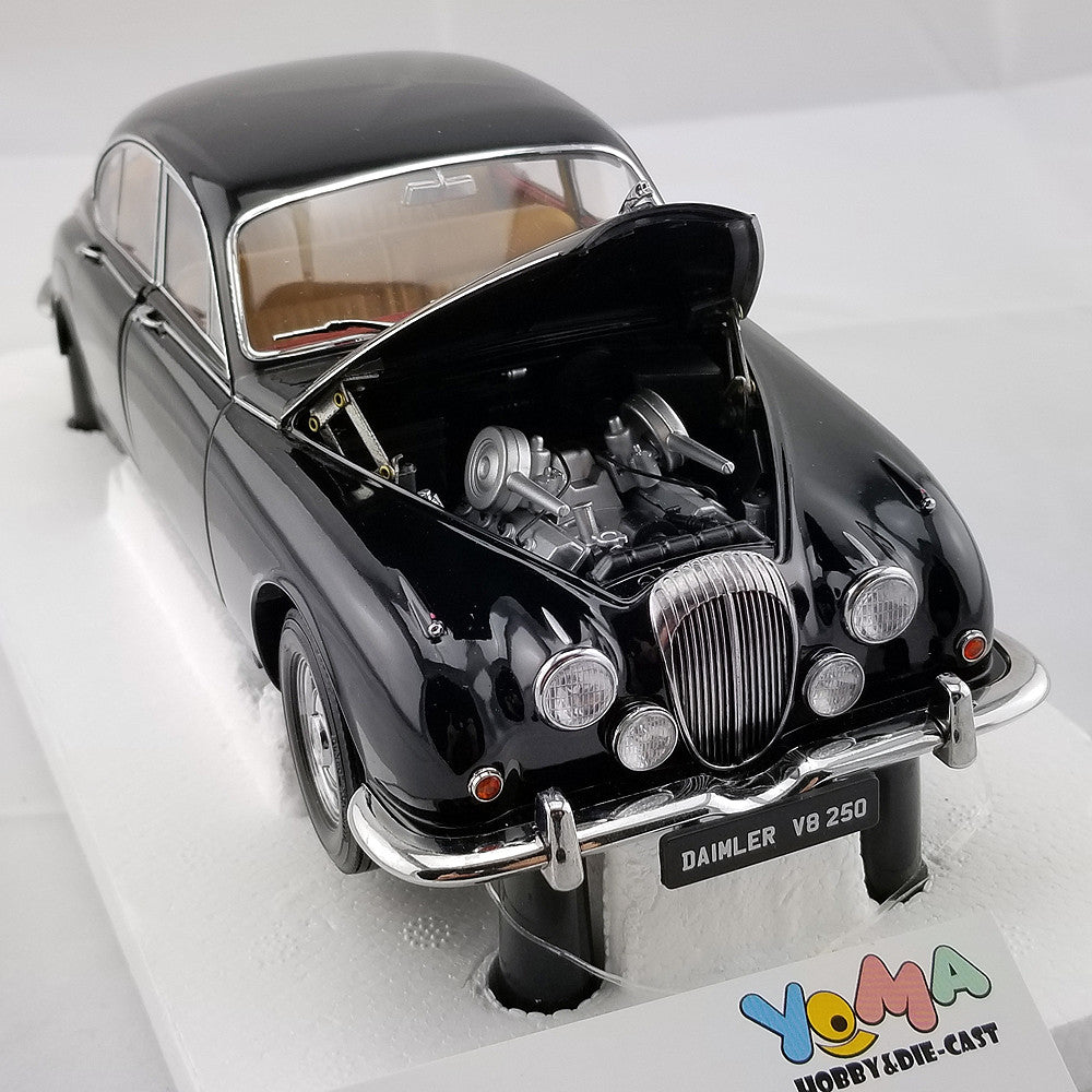 Paragon 1:18 1967 Jaguar MK2 Daimler V8 250 Black PA-98311