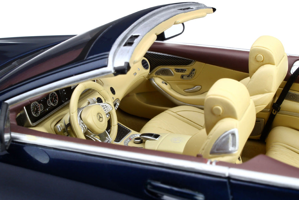 GT Spirit 1:18 Mercedes AMG S65 Convertible Blue GT153