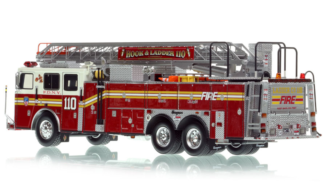 FIRE DEPARTMENT CITY OF NEW YORK 2002 LADDER 110 - BROOKLYN