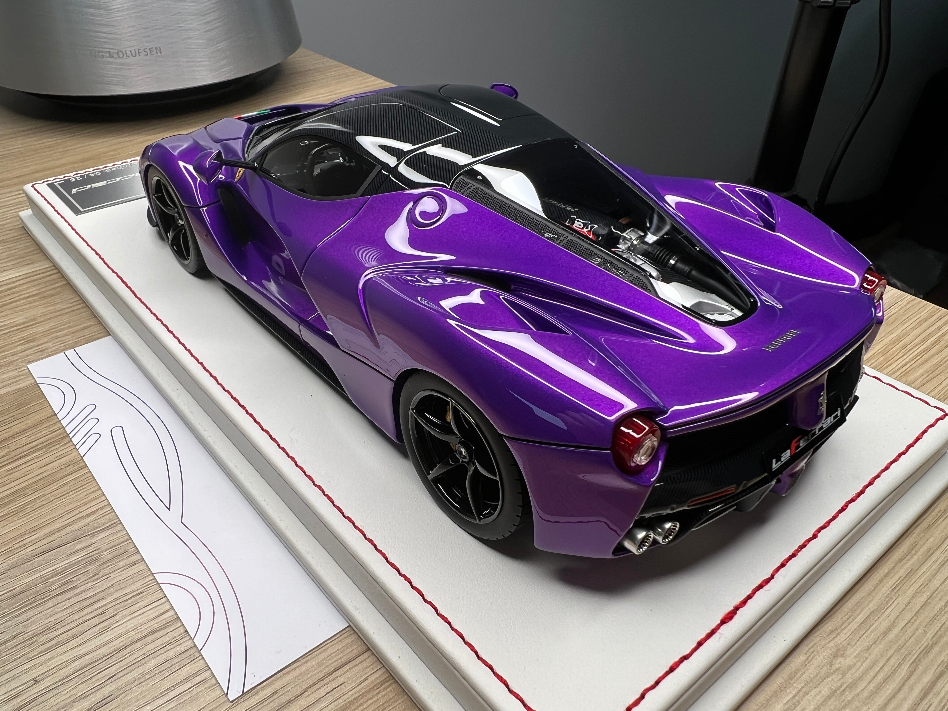 Ferrari LaFerrari - Purple D&G Davis & Giovanni - 1:18