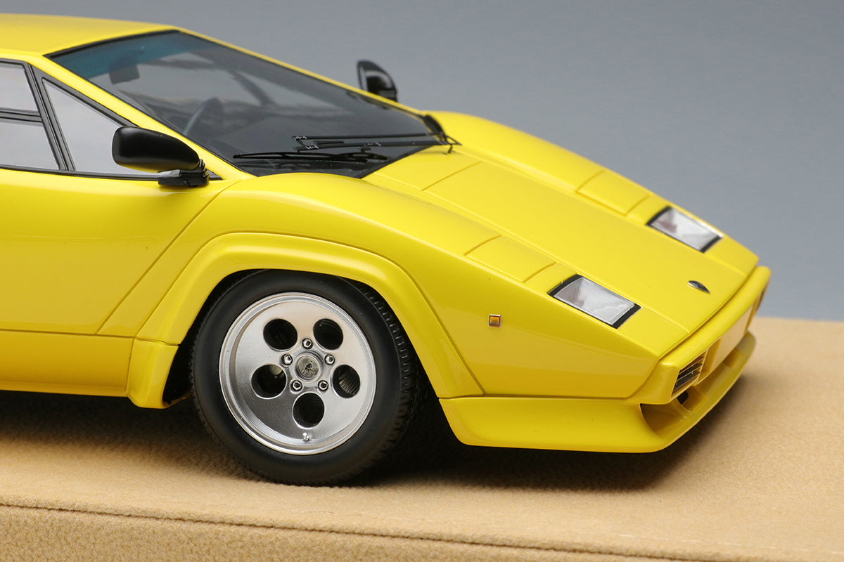 Lamborghini Countach LP5000S 1982 - yellow - 1:18