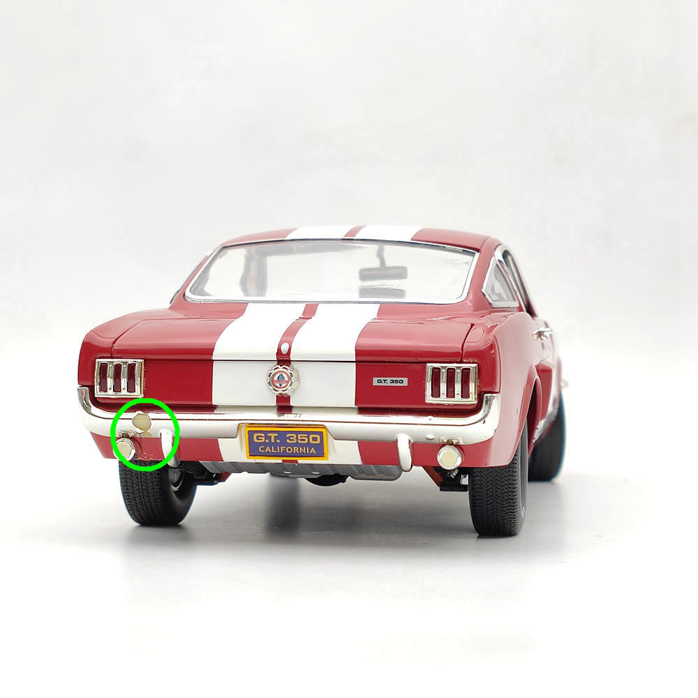 Cobra 1:18 1966 Ford Mustang Shelby GT 350 DC35003 Red Diecast Collectibles Used