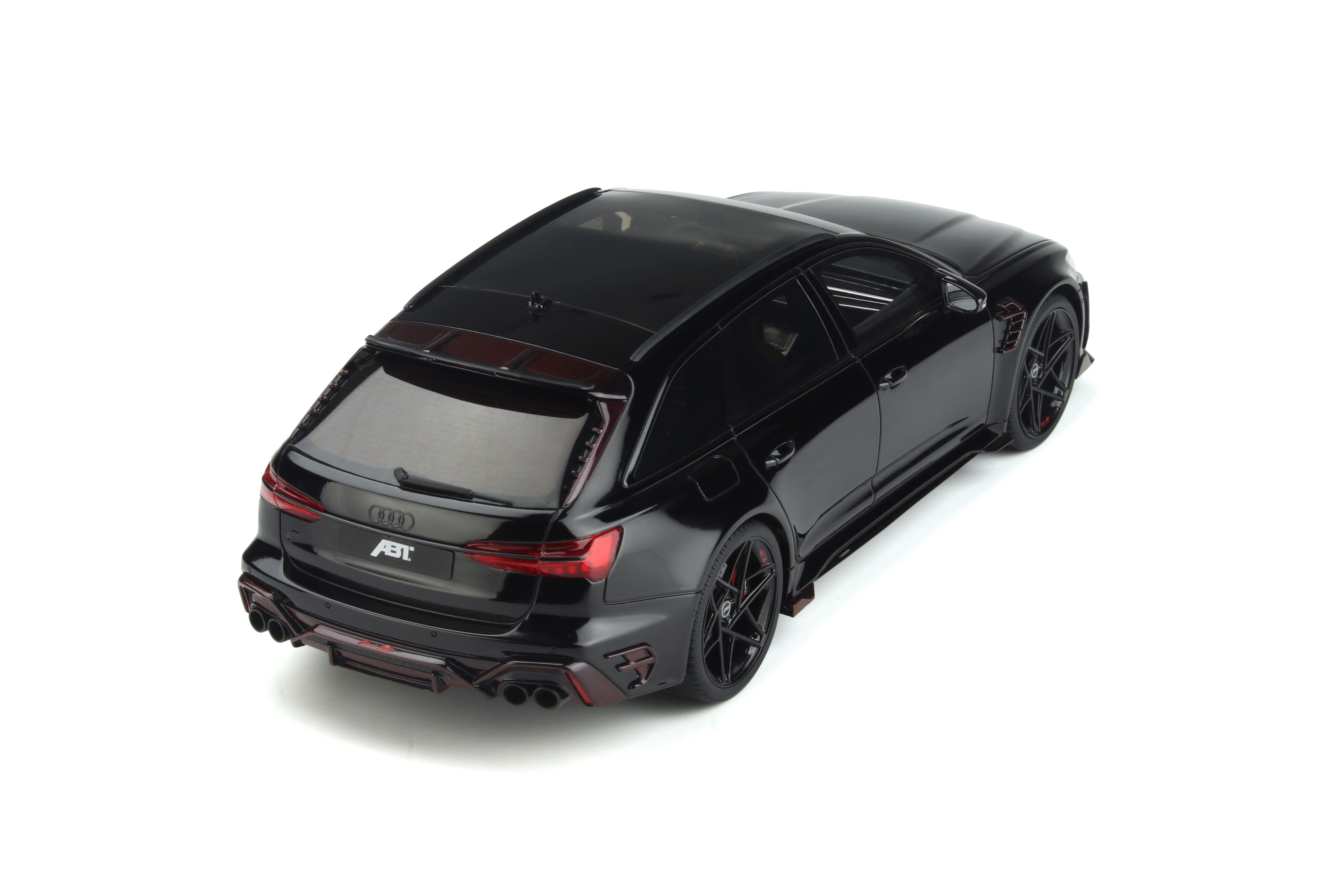 GT Spirit 1:18 2021 Audi ABT RS6 Avant C8 Night Black GT868