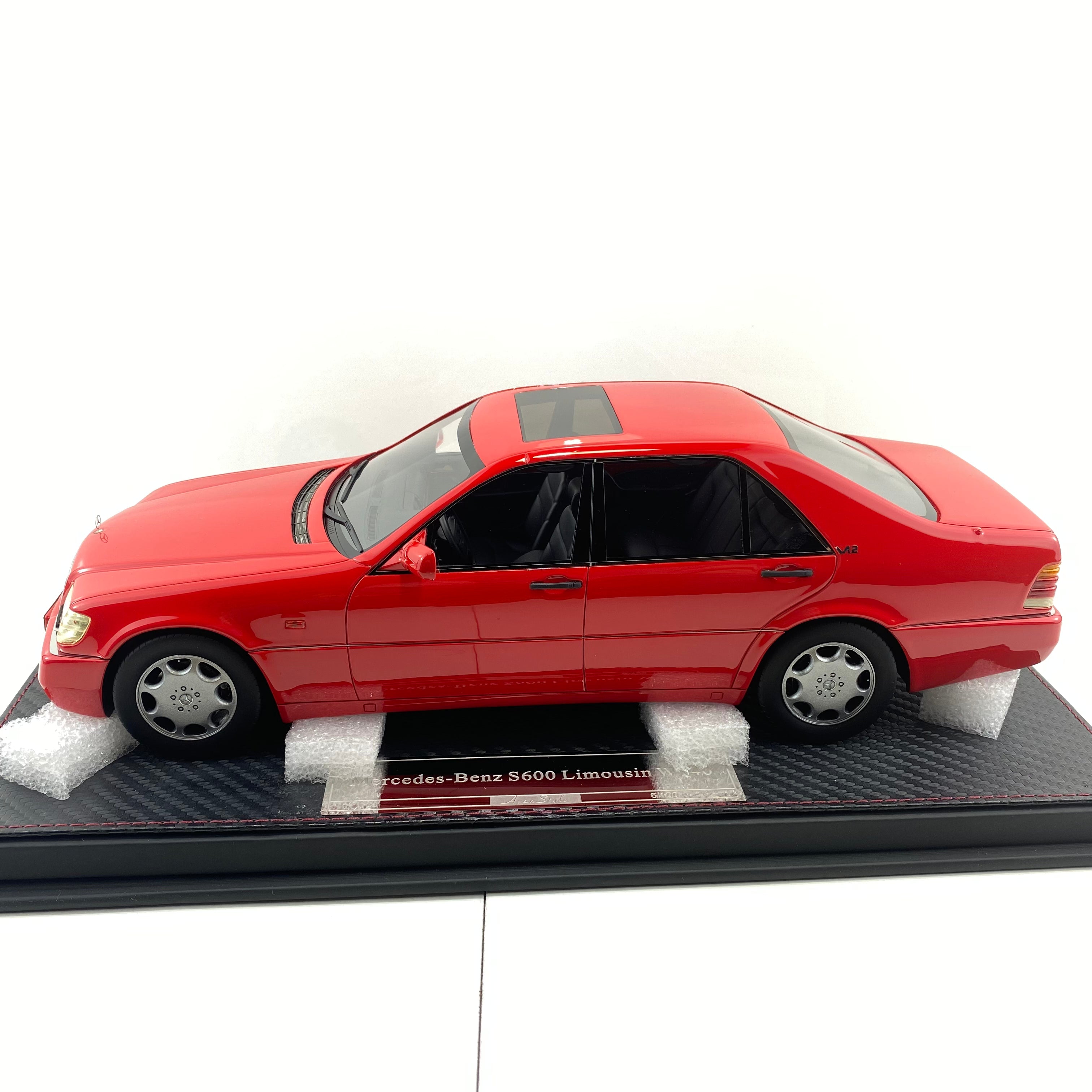 Frontiart AvanStyle 1:18 Mercedes Benz S600 W140 Limousine 1997 Red AS007-06