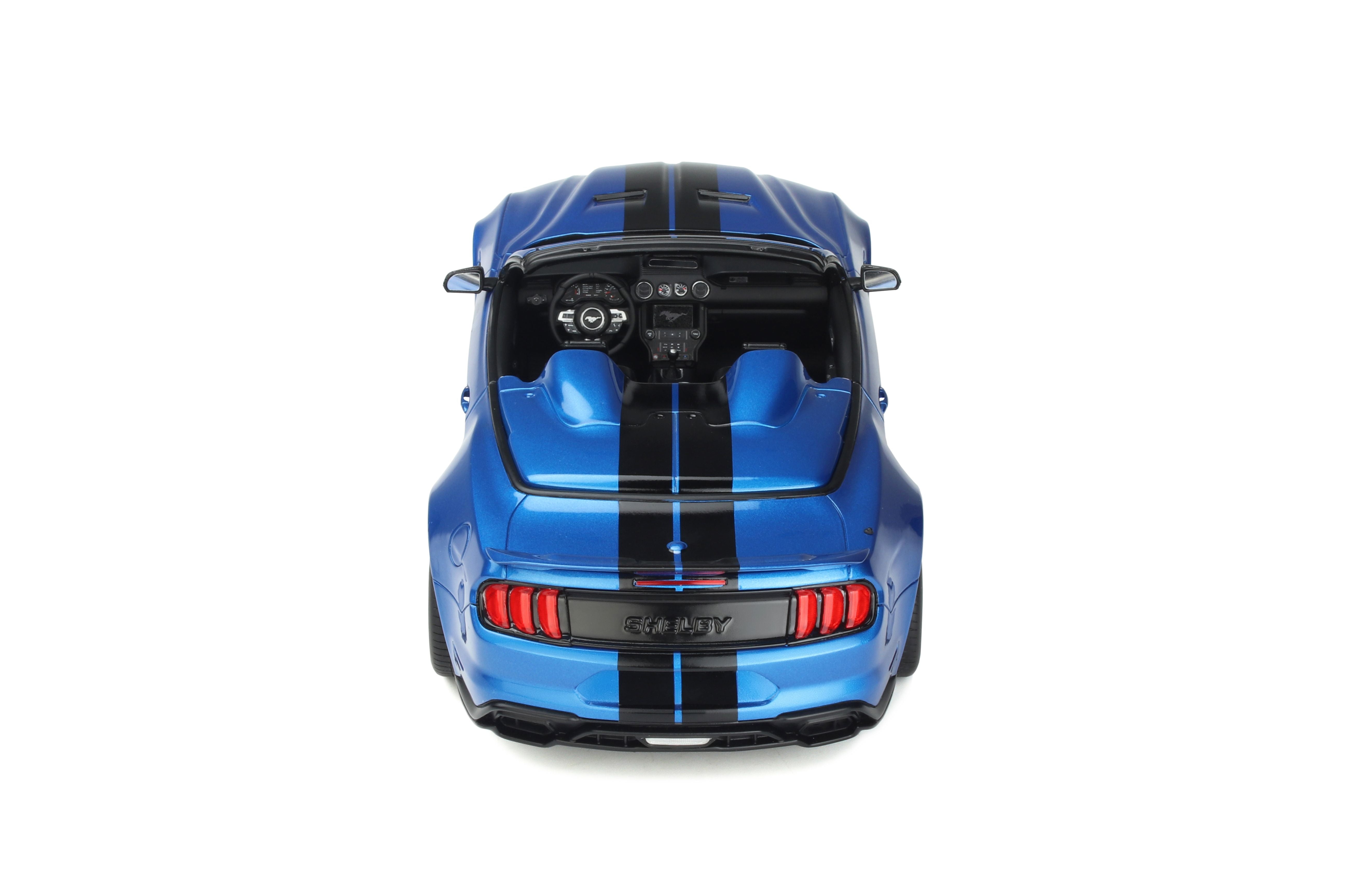 GT Spirit 1:18 2022 Ford Shelby Super Snake Speedster Velocity Blue GT398