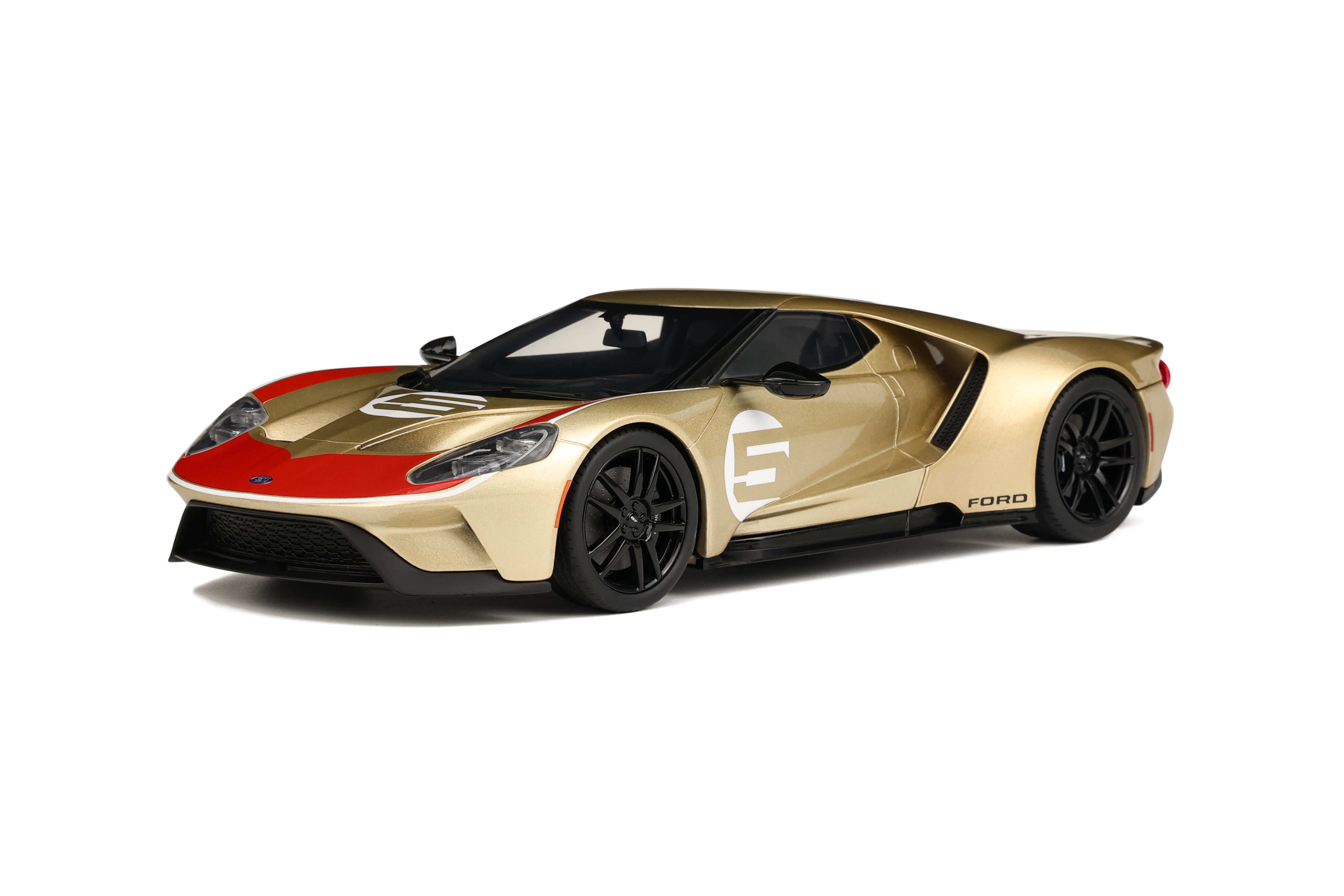 GT Spirit 1:18 Ford GT #5 Heritage Holman Moddy 2022 Heritage Edition GT882