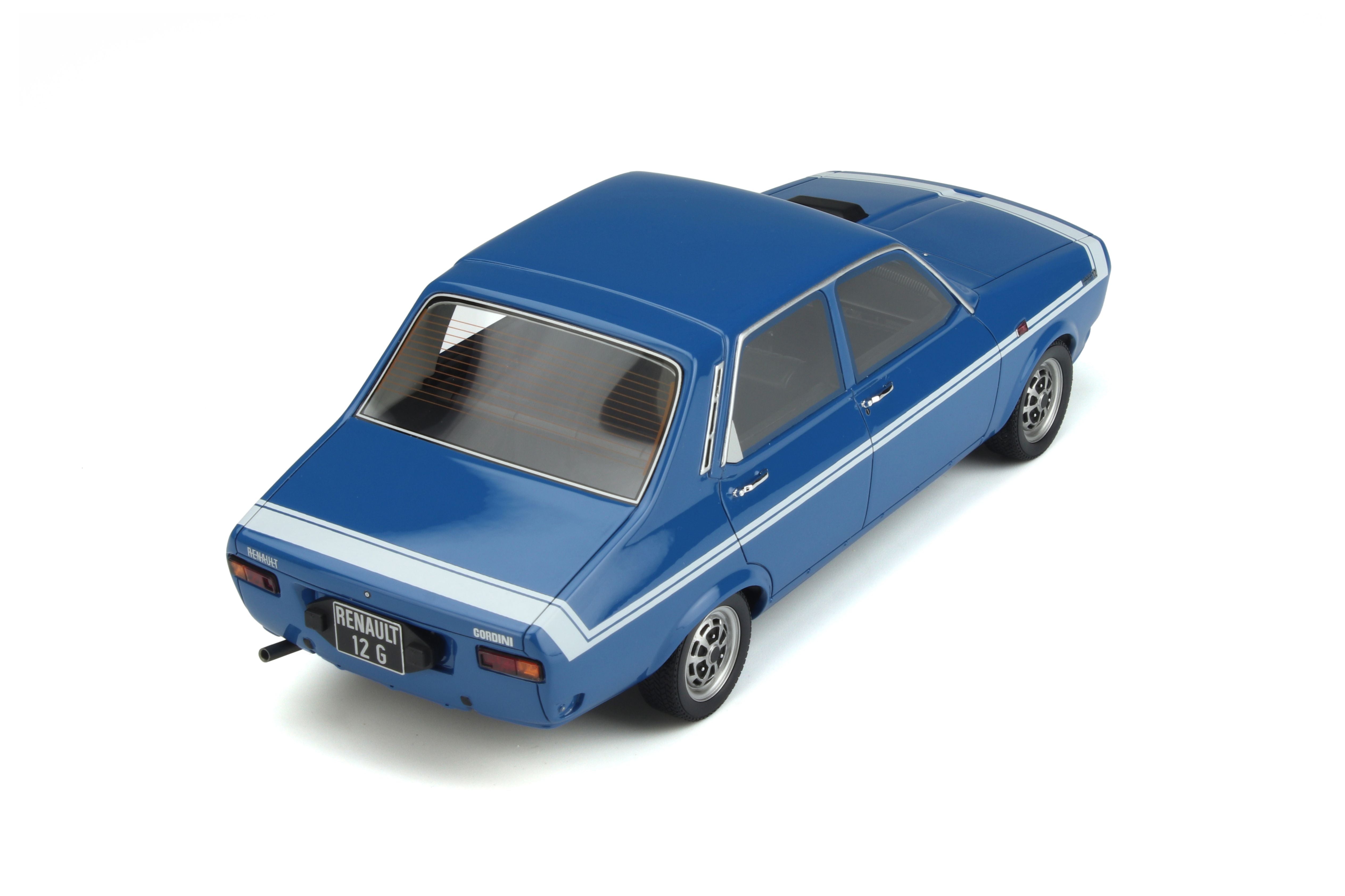 OTTO 1:18 1970 Renault 12 Gordini Bleu France OT919