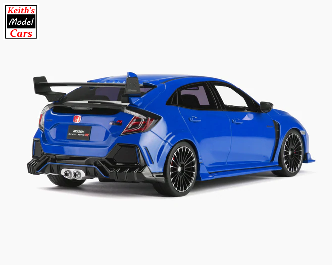 [1/18 Scale] Honda Civic (FK8) Type R Mugen in Brilliant Sporty Blue Metallic by OTTOmobile