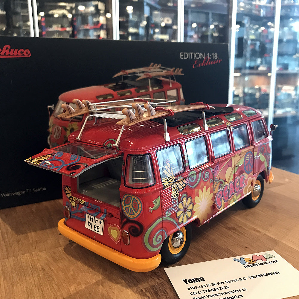 Schuco 1:18 Volkswagen T1 Samba 