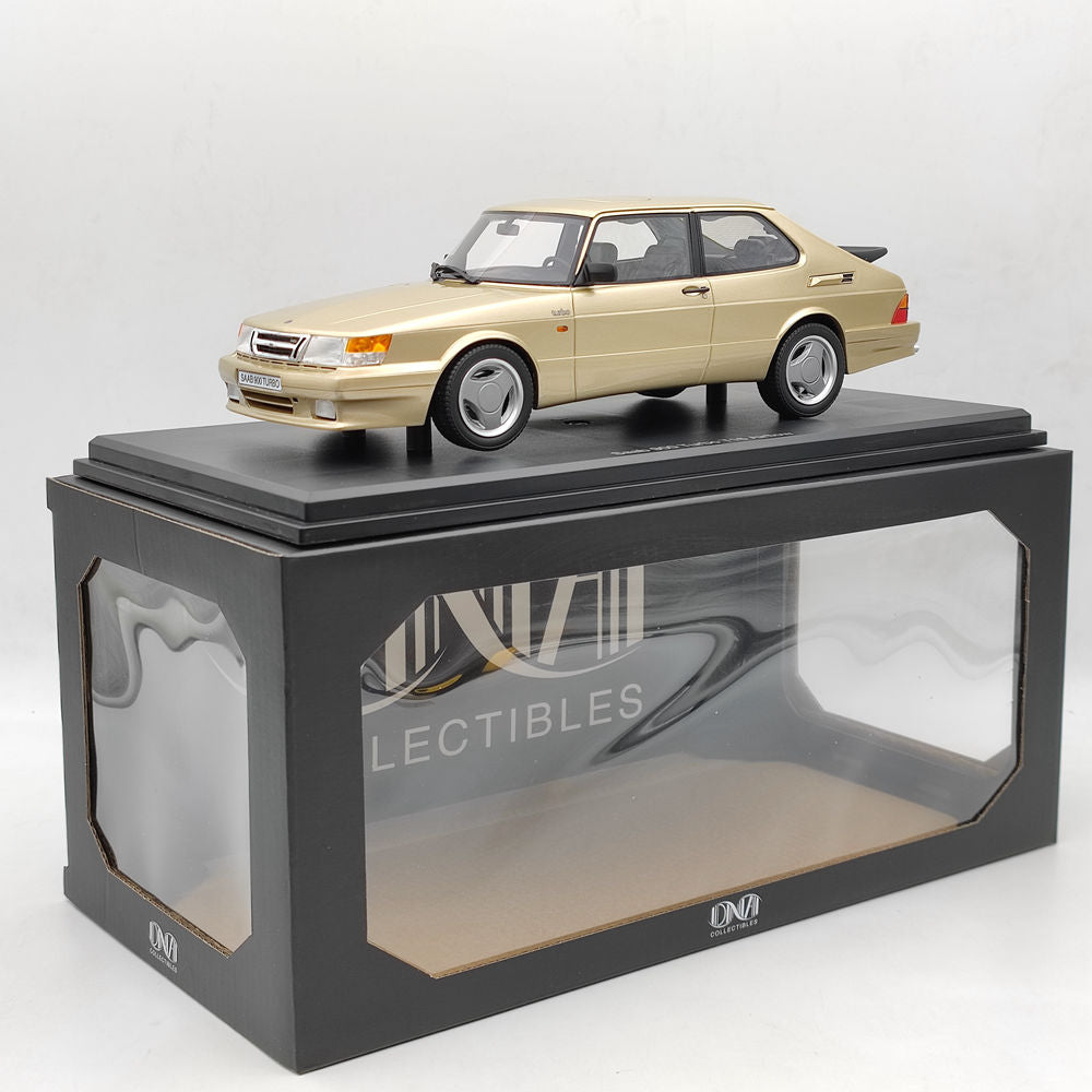 DNA Collectibles 1/18 Saab 900 Turbo T16 Airflow Gold DNA000111 Resin Model Car Toys Gift