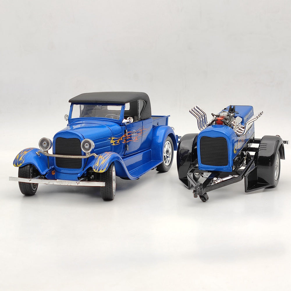 1:18 ERTL Miller 29 Roadster Pickup With a V8 Welder/generator Diecast Models Toy Car Gift