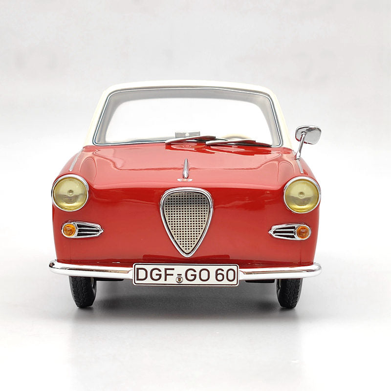 1/18 Schuco Goggomobil Coupe TS 250 red/white Resin Model Car Limited Collection