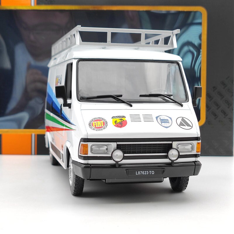 1:18 IXO FIAT 242 1980 - TECHNIC ABARTH ASSISTANCE/ ONLY ROOF RACK 18RMC060XE Diecast Models Car Limited Collection
