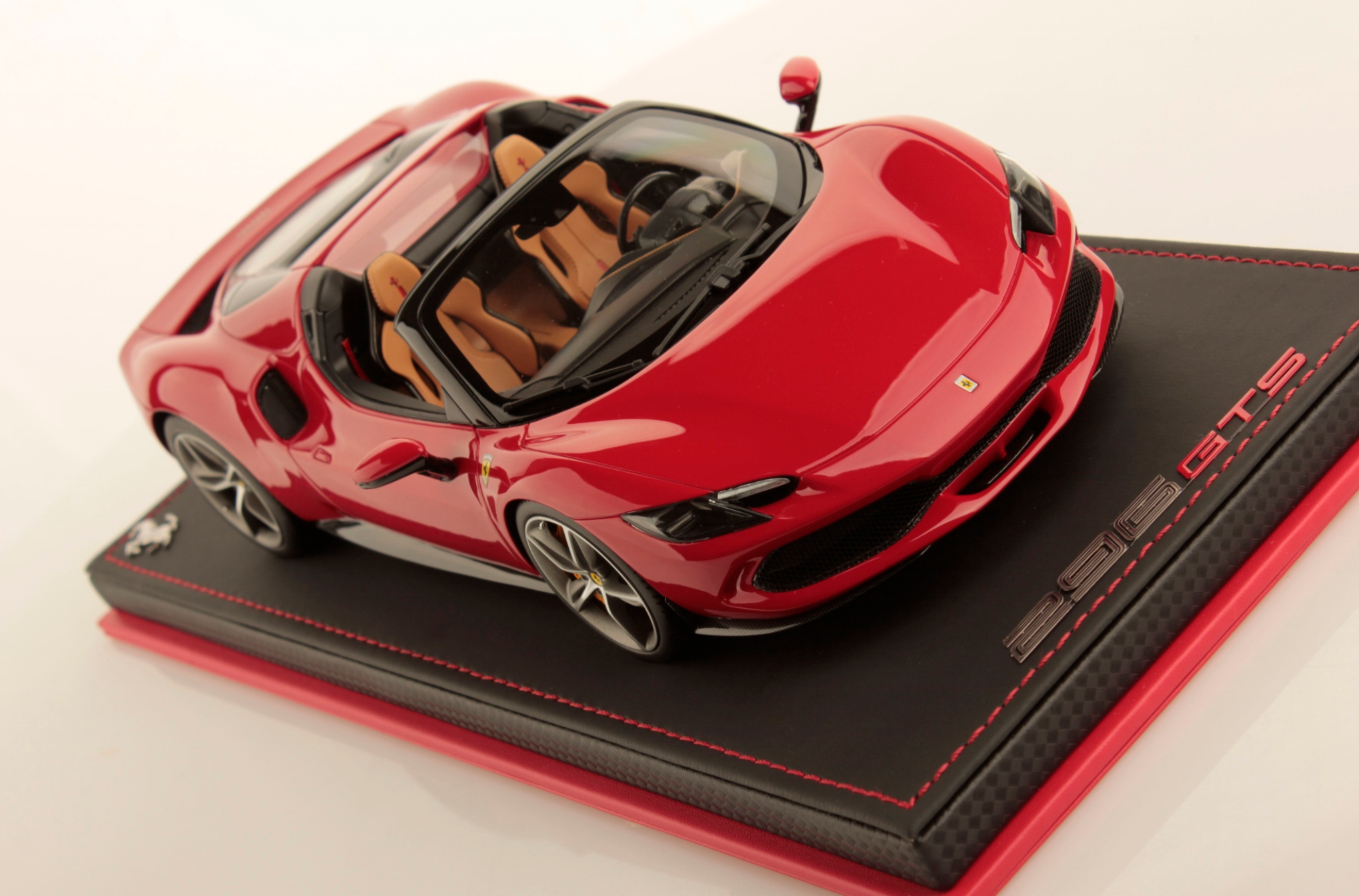 Ferrari 296 GTS - New Rosso Corsa Met - 1:18