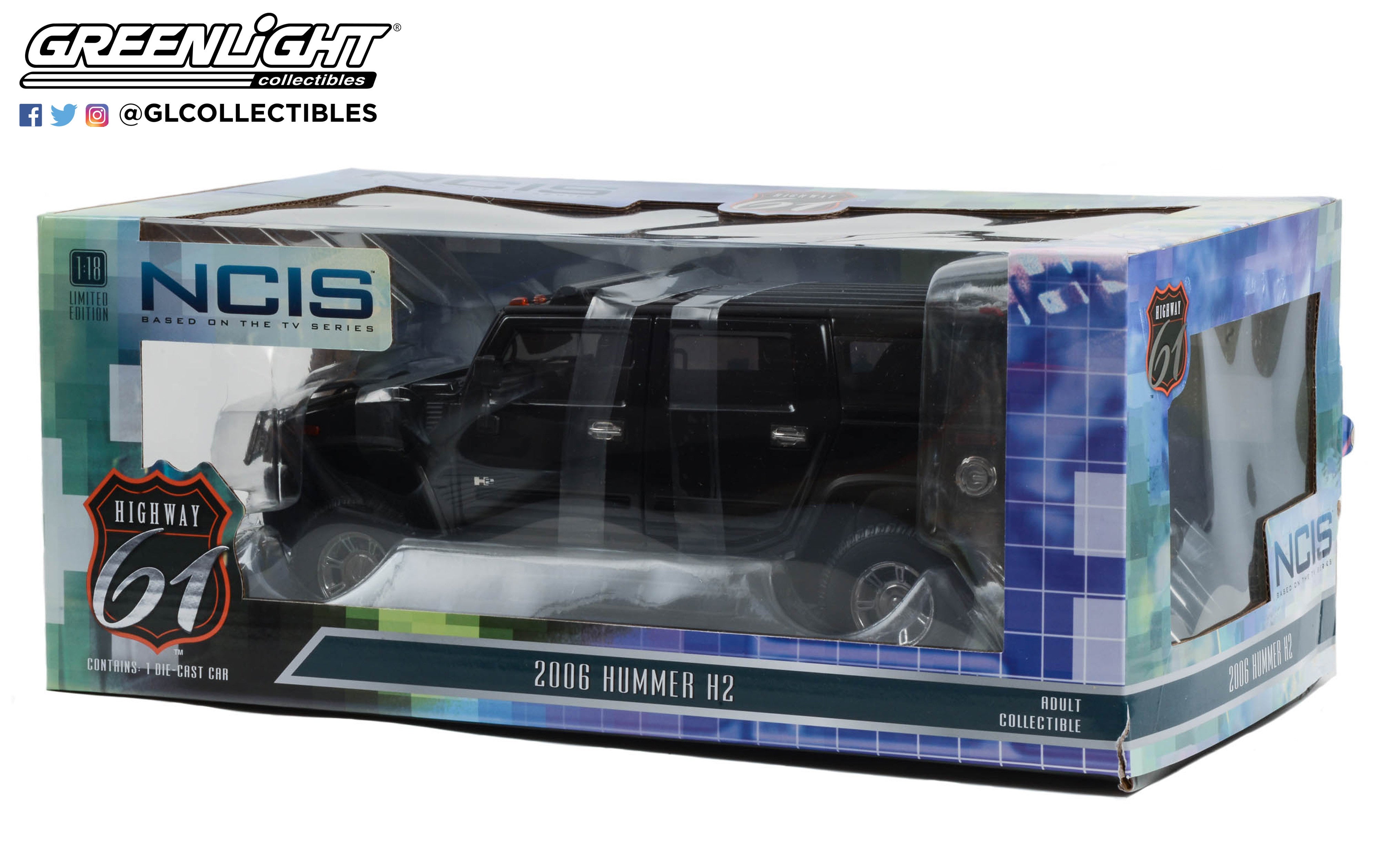 Highway 61 1:18 NCIS (2003-18 TV Series) - 2006 Hummer H2 HWY-18013