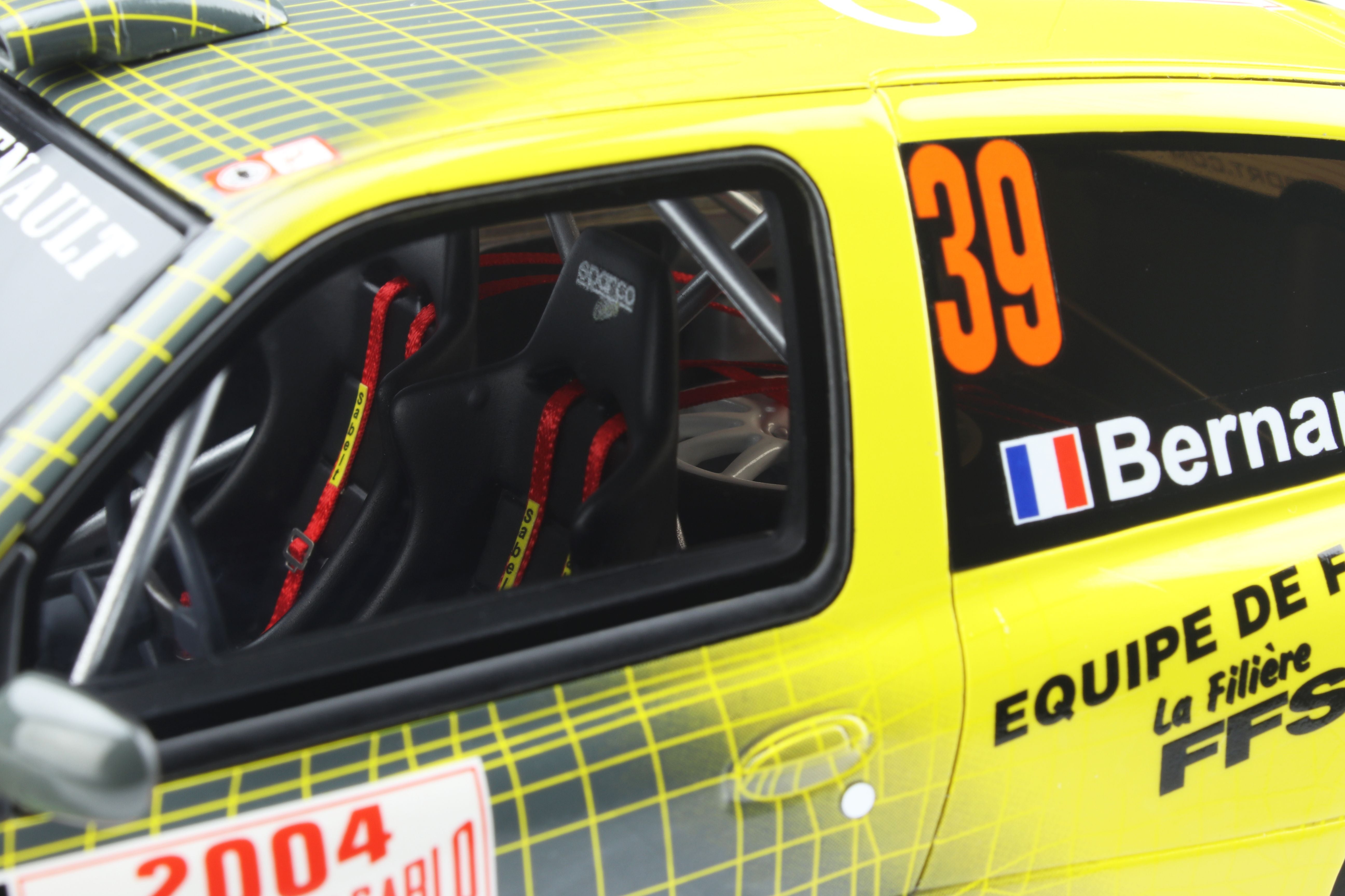 OTTO 1:18 Renault Clio 2 Super 1600 #39 Rallye Monte-Carlo 2004 OT389