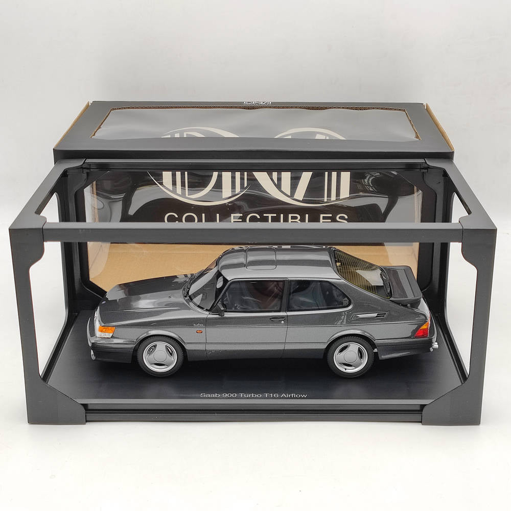 DNA Collectibles 1/18 Saab 900 Turbo T16 Airflow Grey DNA000113 Resin Model Car Toys Gift