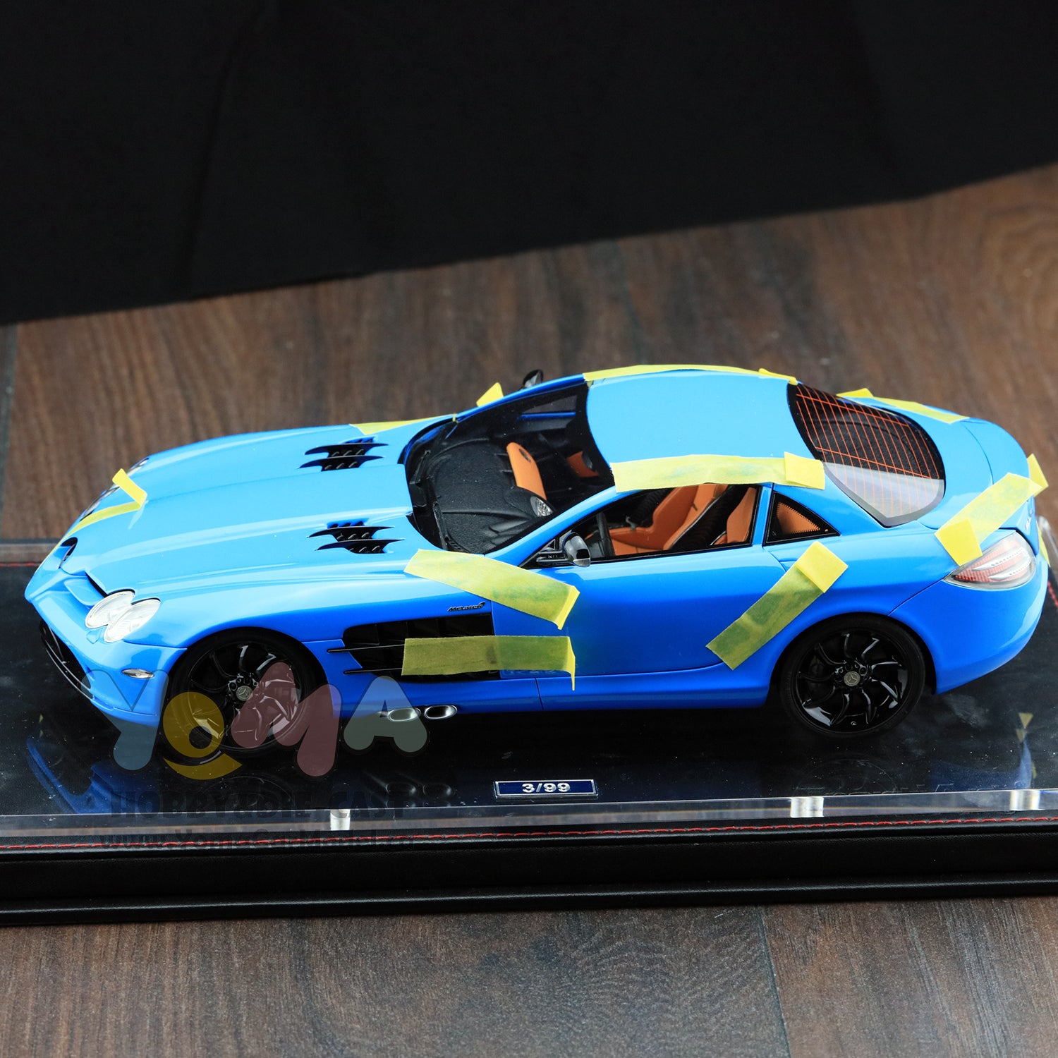 Frontiart 1/18 Mercedes-Benz SLR McLaren open Ocean Blue FA014-86