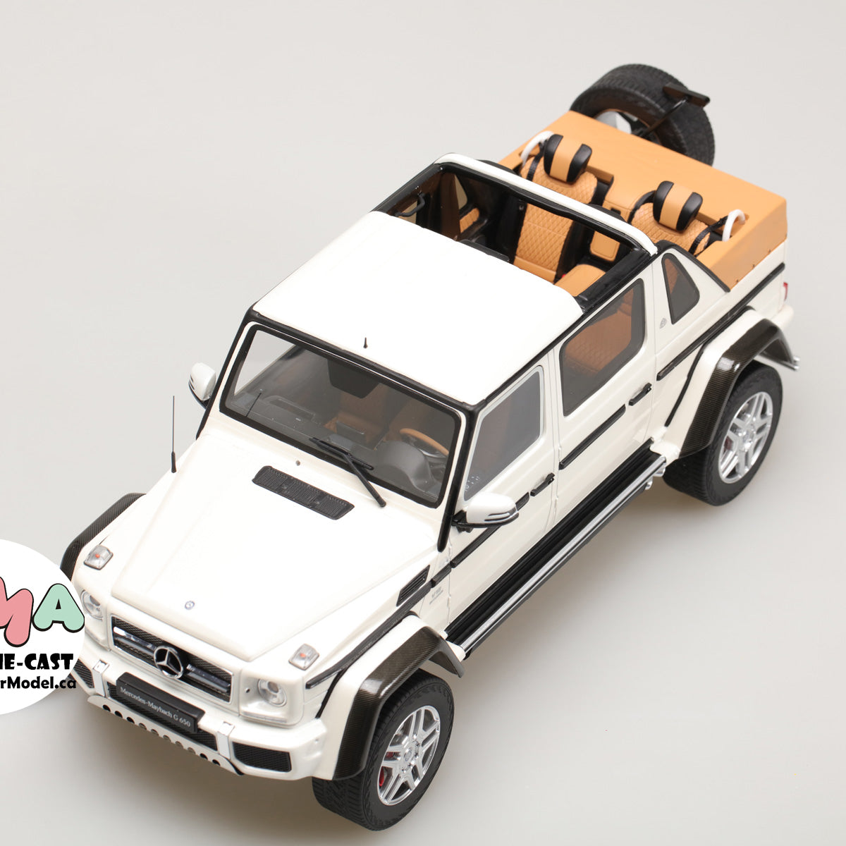 GT Spirit 1:18 Mercedes Benz Maybach G650 Landaulet White KJ022