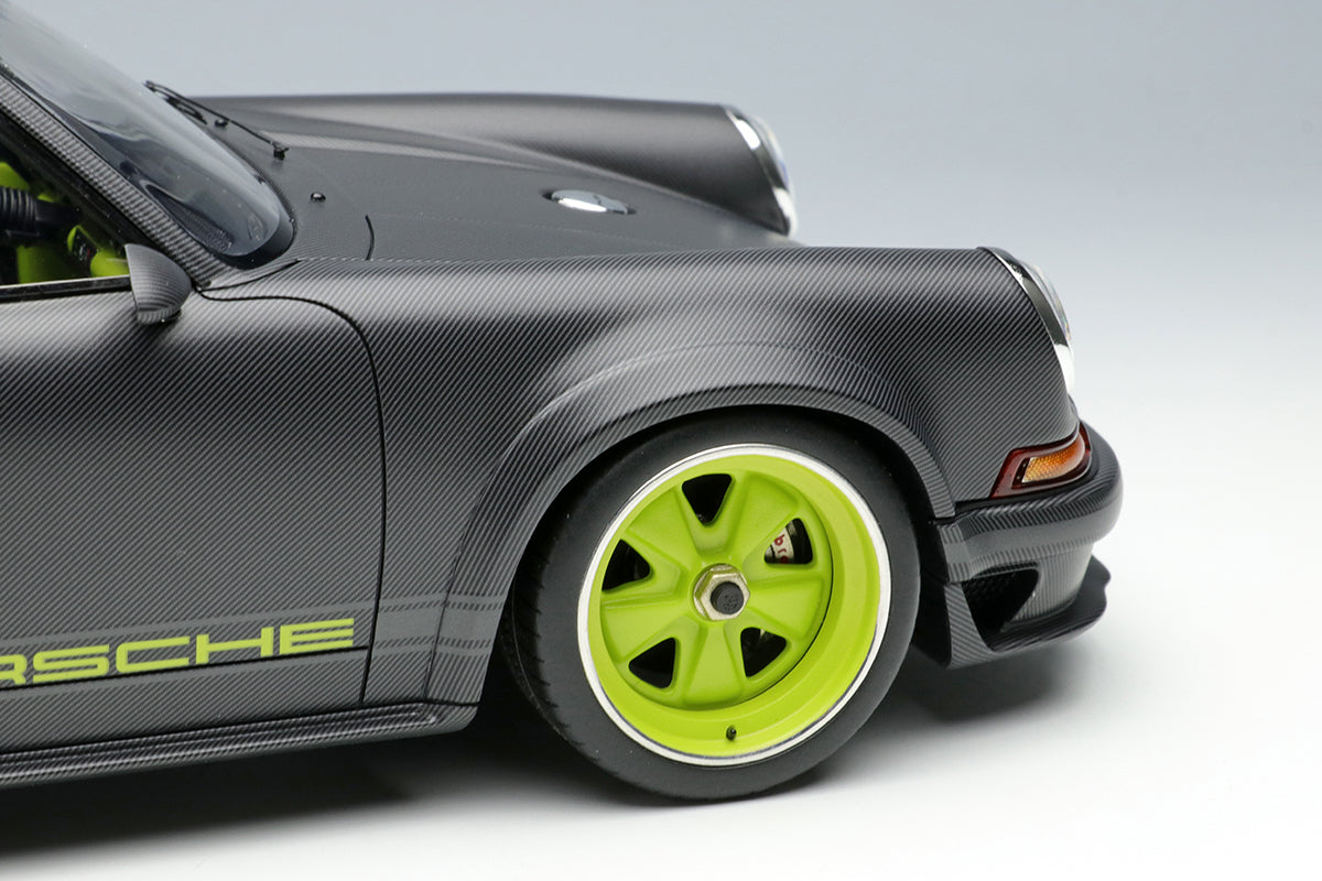 *PREORDER* Make Up Co., Ltd / Eidolon 1:18 Porsche Singer 911 DLS 2022 Matte Visible Carbon