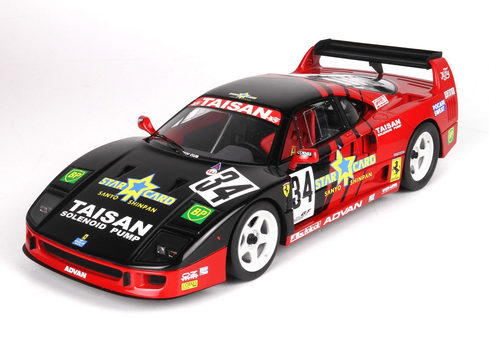 BBR Models 1:18 Ferrari F40 LM JGTC 1995 #34