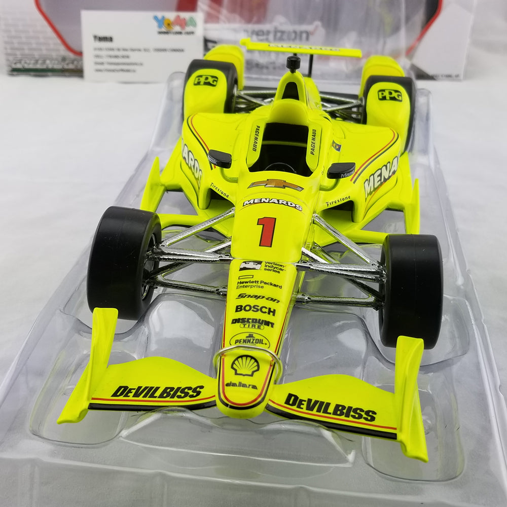 GreenLight 1:18 2017 Indycar Series #1 Simon Pagenaud / Penske Racing, Menards 11004