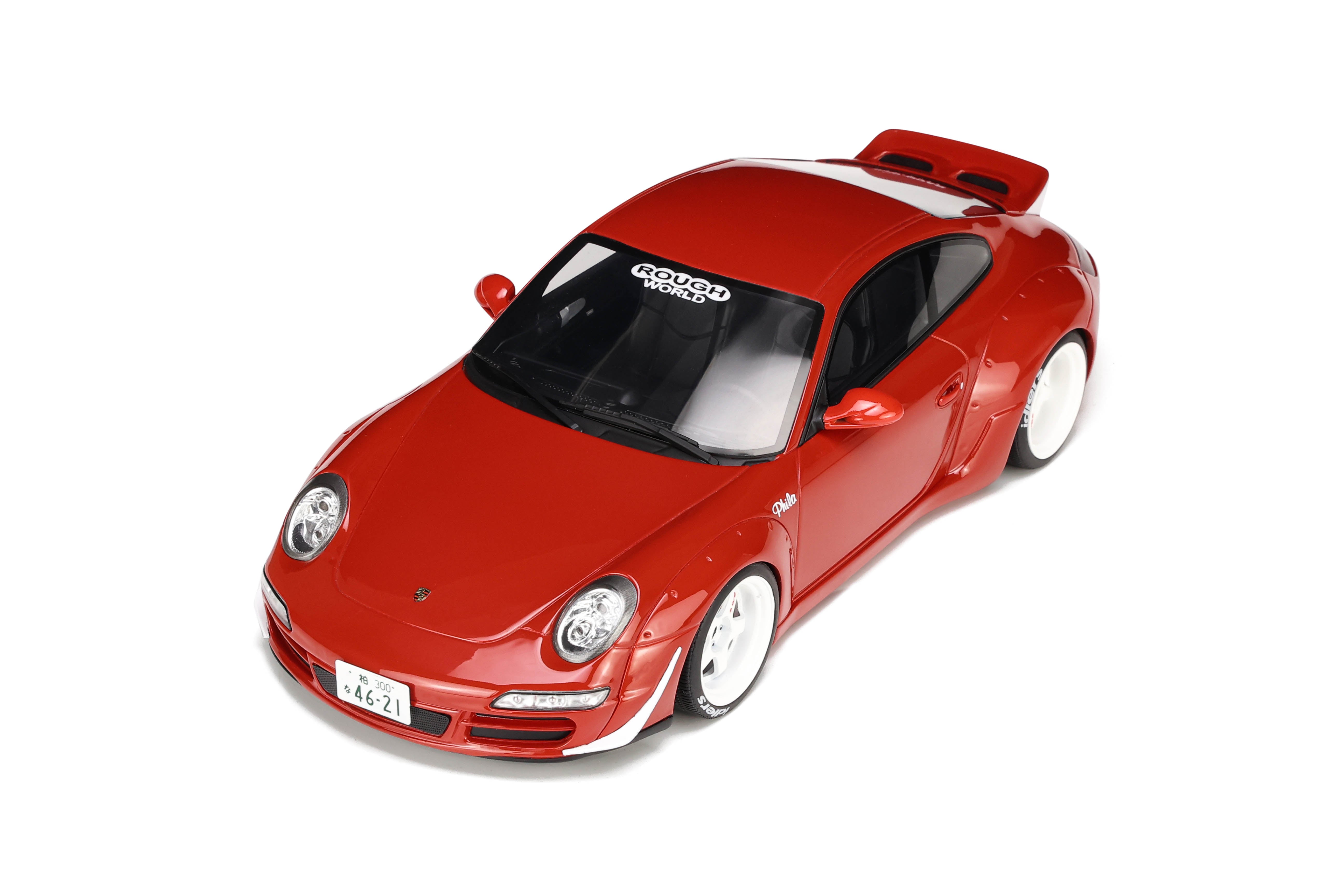 GT Spirit 1:18 Porsche 911 997 RWB AKA Phila 2021 Red GT874