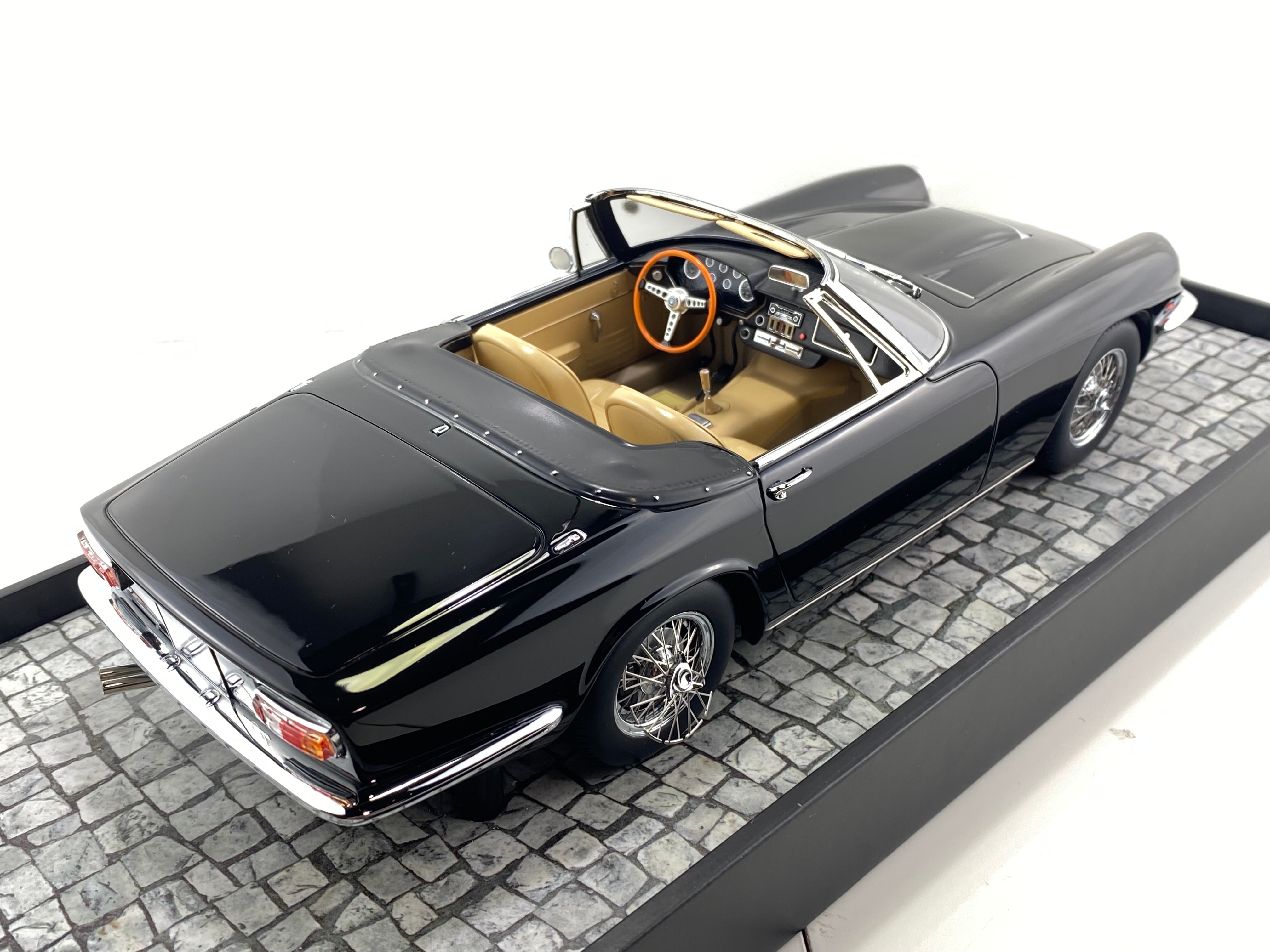 Minichamps 1:18 MASERATI MISTRAL SPYDER – 1964 – BLACK L.E. 999 pcs. 107123430 (Clearance Final Sale)
