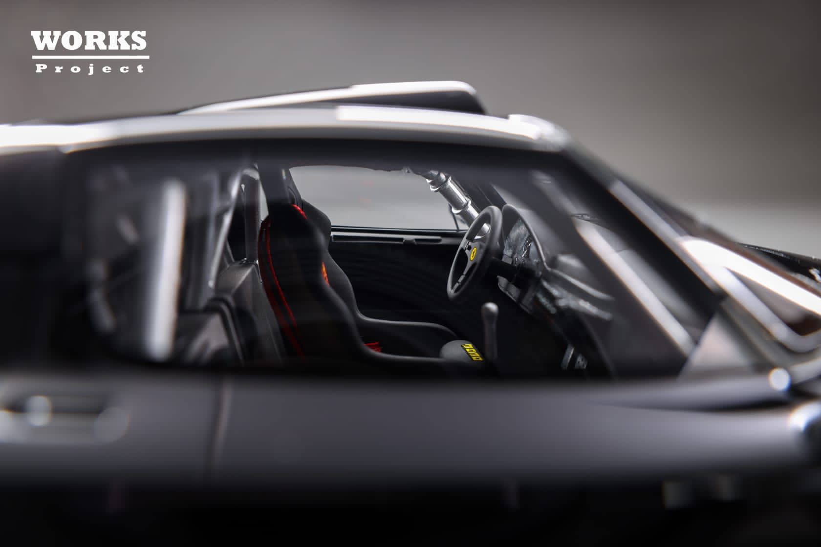WORKS Project 1:18 Ferrari F50 GT in Black