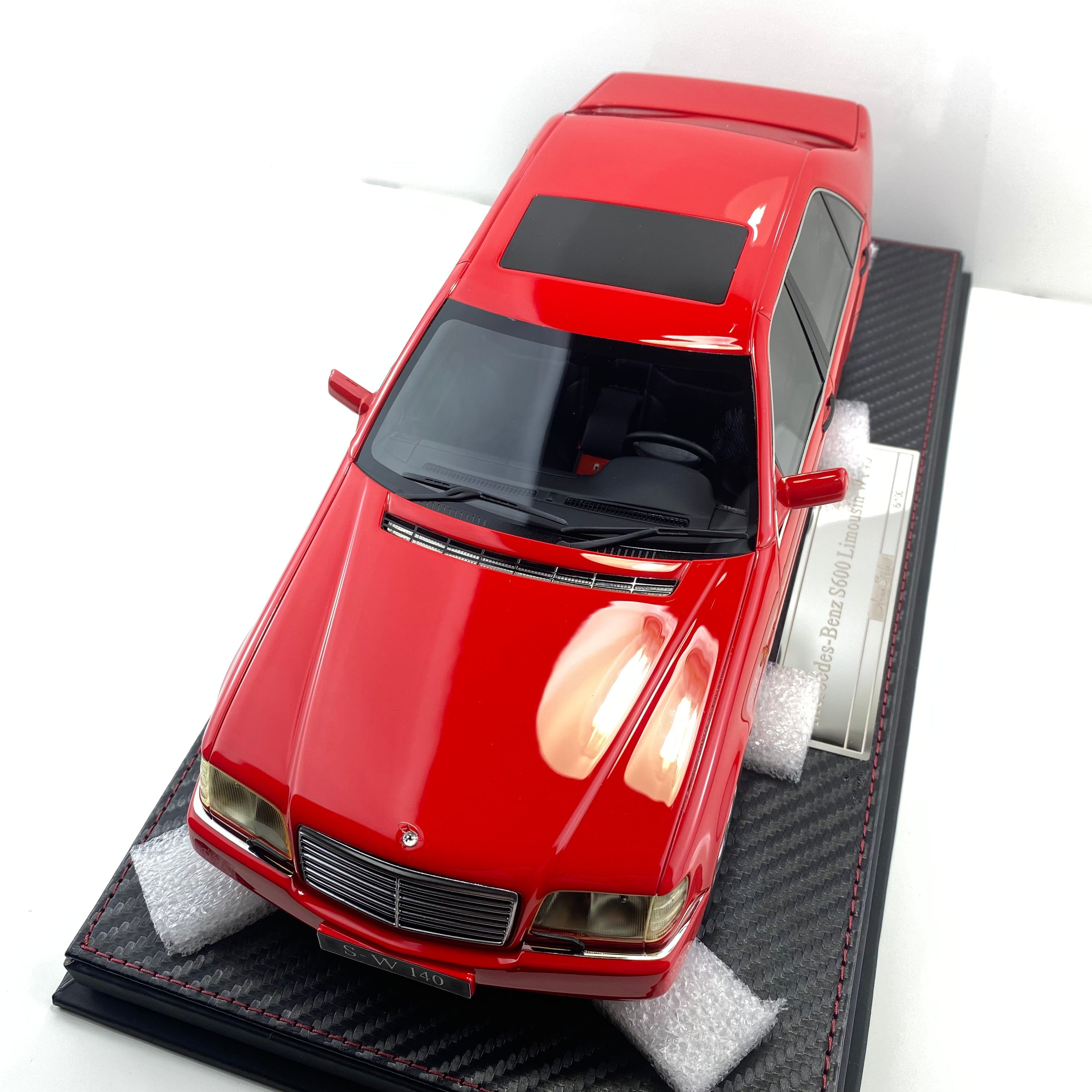 Frontiart AvanStyle 1:18 Mercedes Benz S600 W140 Limousine 1997 Red AS007-06